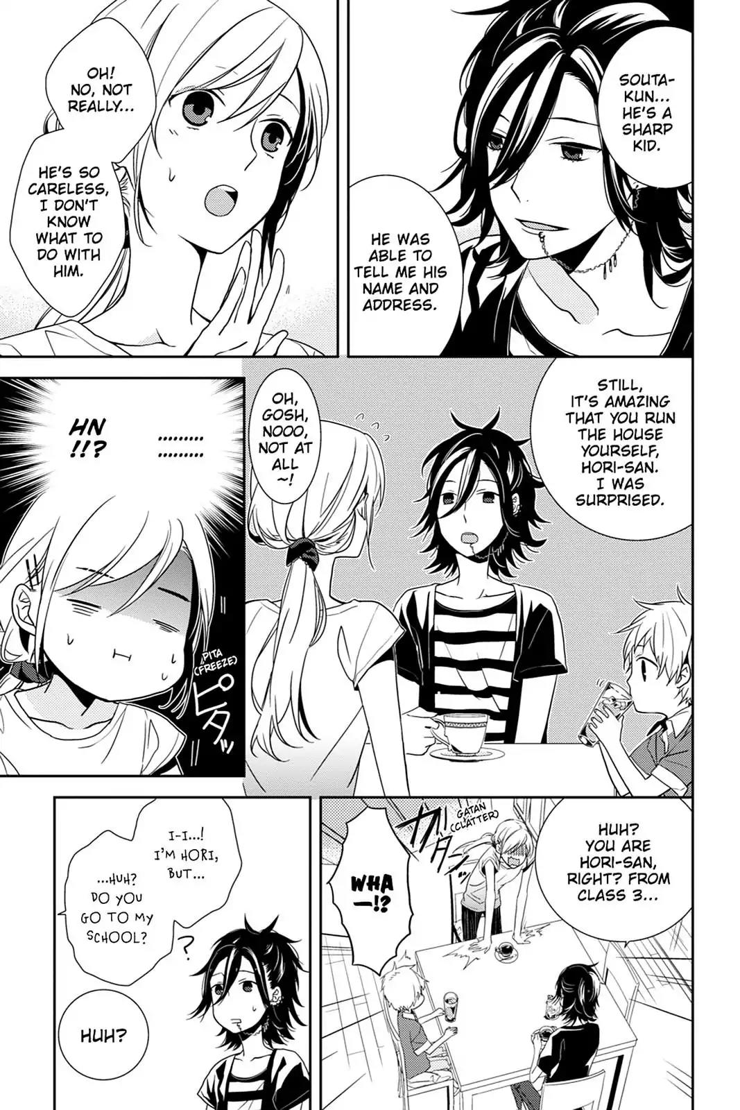 Horimiya Chapter 1 page 14 - Chapter 1 : (Page 1)Hori-san and Miyamura-kun