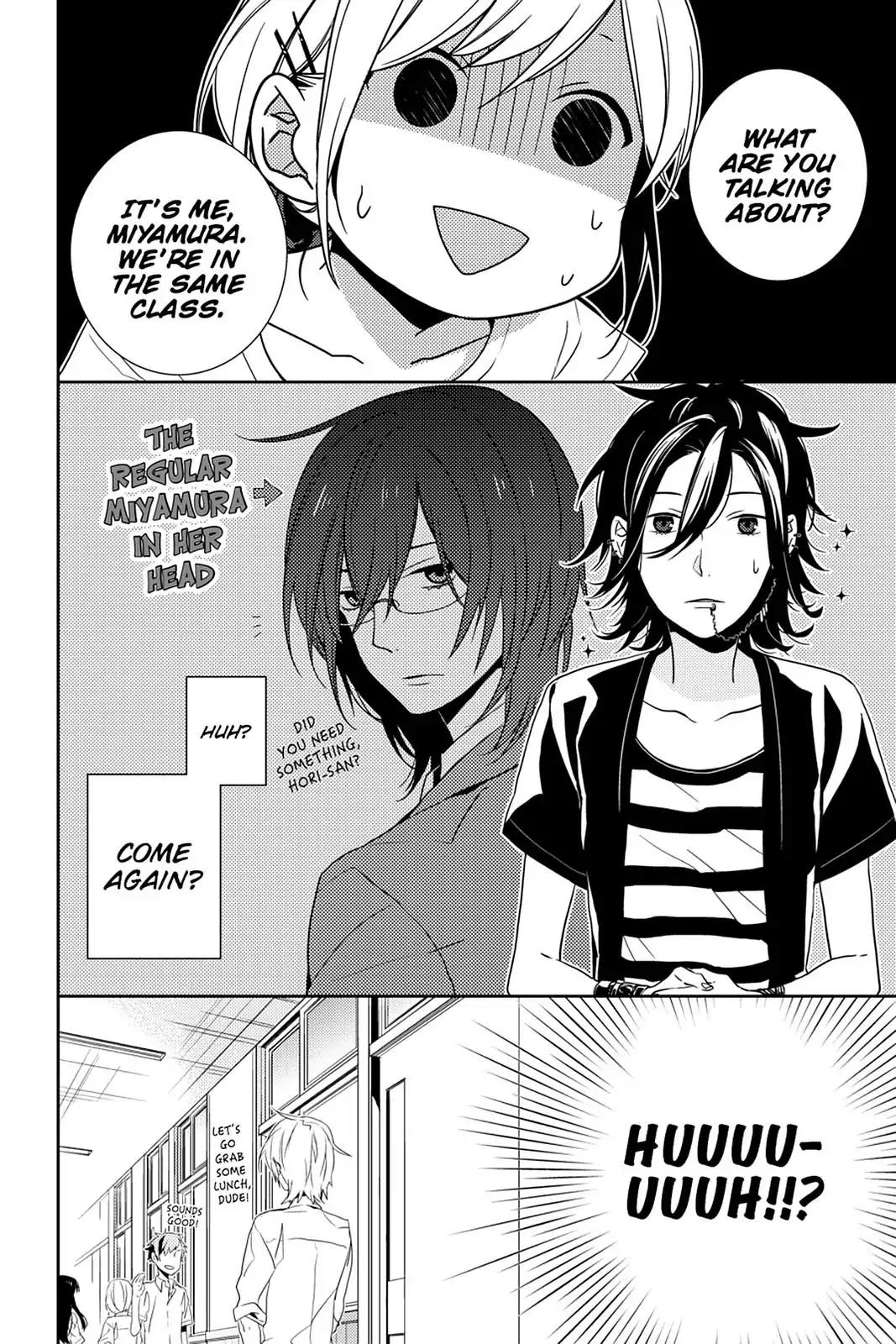 Horimiya Chapter 1 page 15 - Chapter 1 : (Page 1)Hori-san and Miyamura-kun