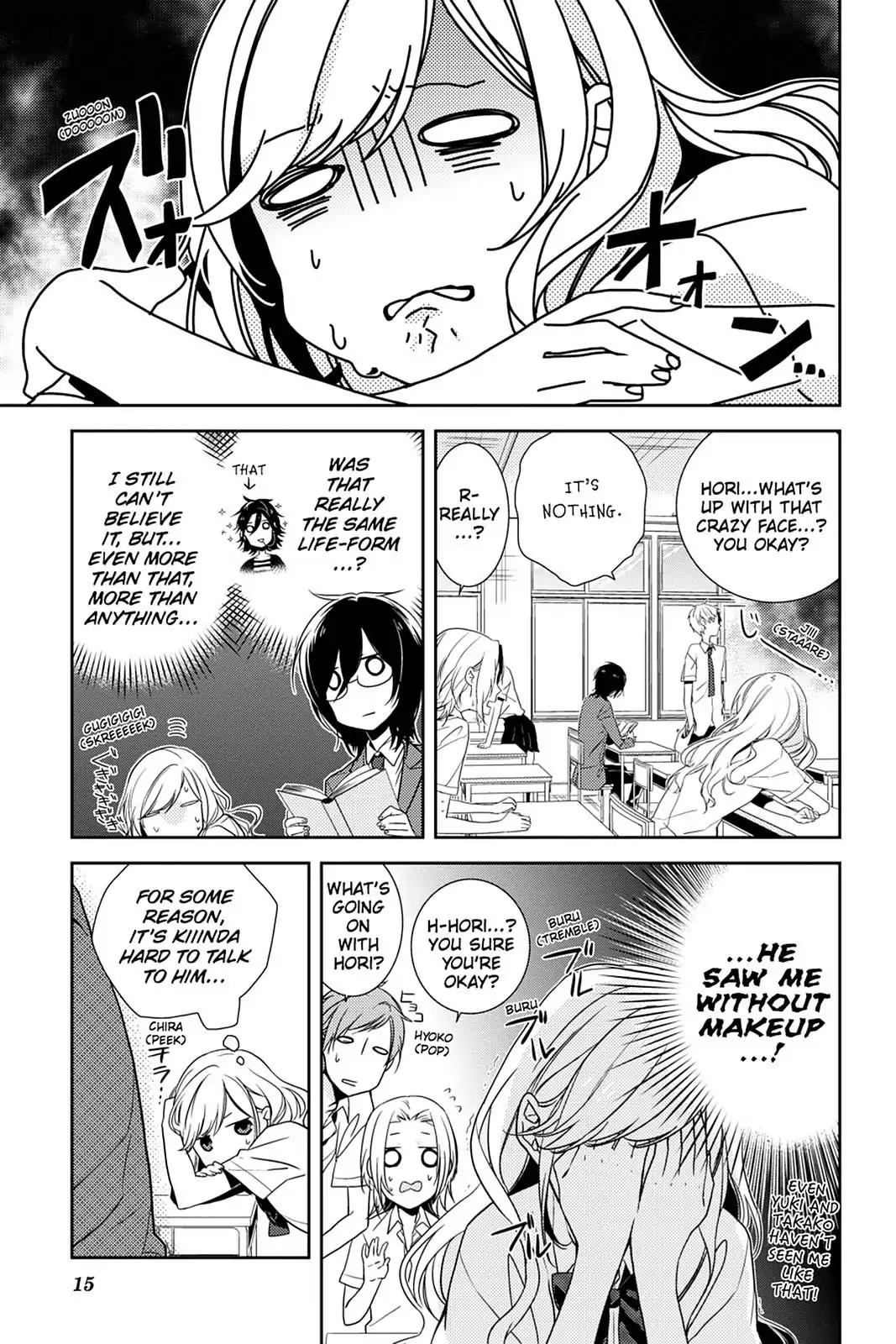 Horimiya Chapter 1 page 16 - Chapter 1 : (Page 1)Hori-san and Miyamura-kun