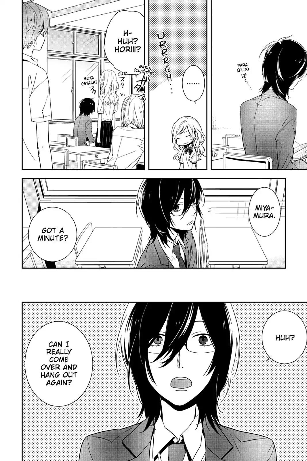 Horimiya Chapter 1 page 17 - Chapter 1 : (Page 1)Hori-san and Miyamura-kun