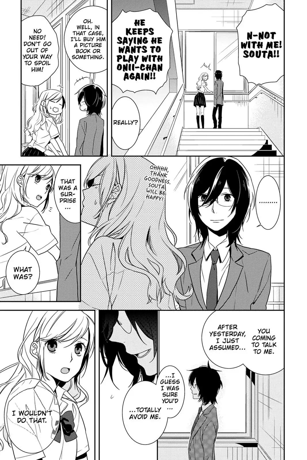 Horimiya Chapter 1 page 18 - Chapter 1 : (Page 1)Hori-san and Miyamura-kun