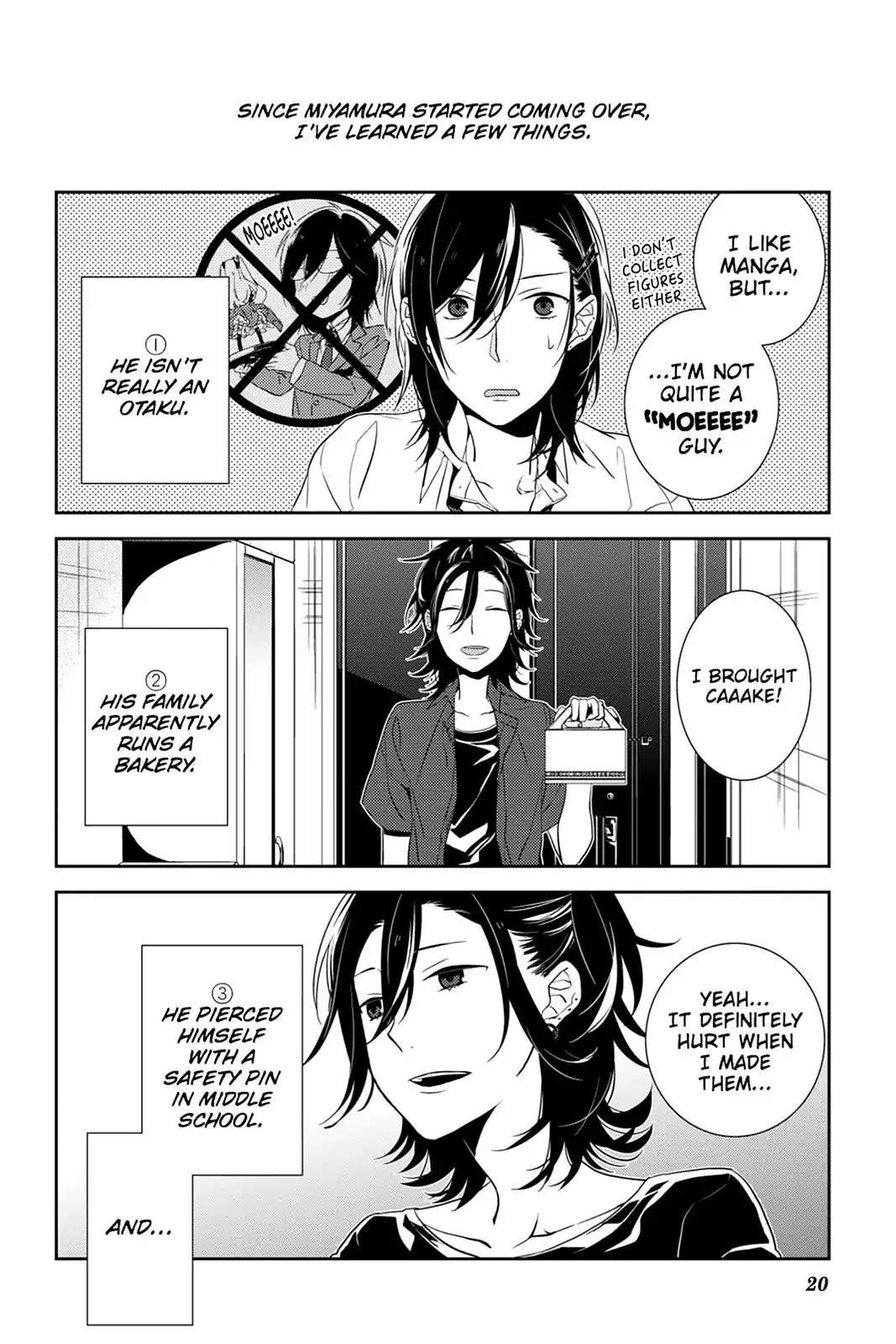 Horimiya Chapter 1 page 21 - Chapter 1 : (Page 1)Hori-san and Miyamura-kun