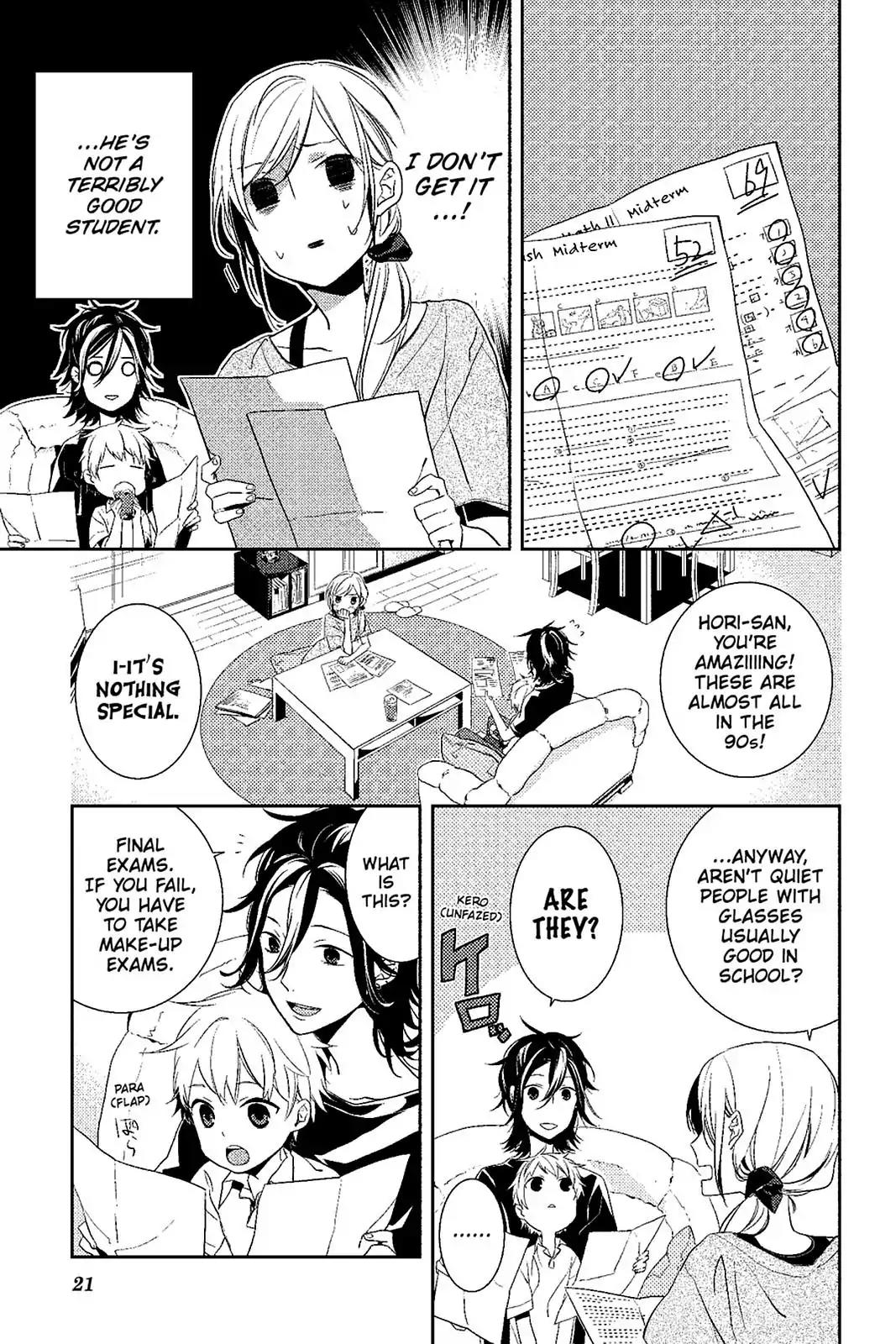 Horimiya Chapter 1 page 22 - Chapter 1 : (Page 1)Hori-san and Miyamura-kun