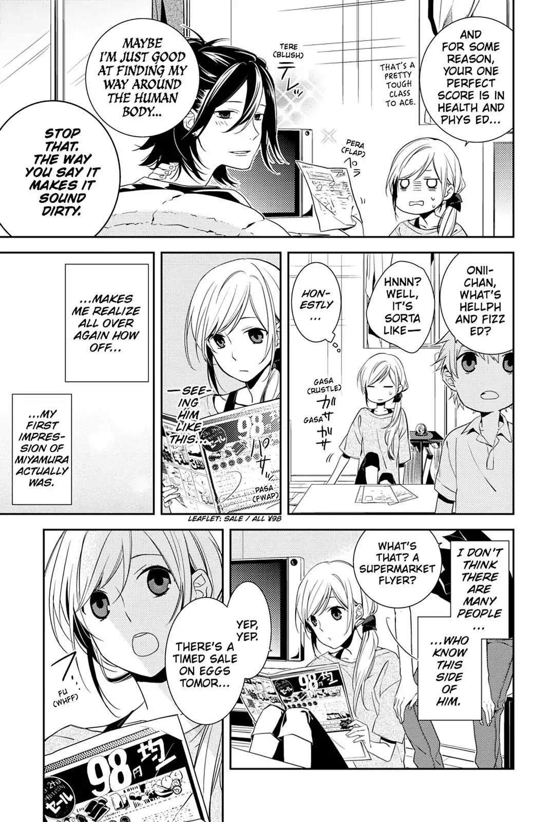 Horimiya Chapter 1 page 24 - Chapter 1 : (Page 1)Hori-san and Miyamura-kun