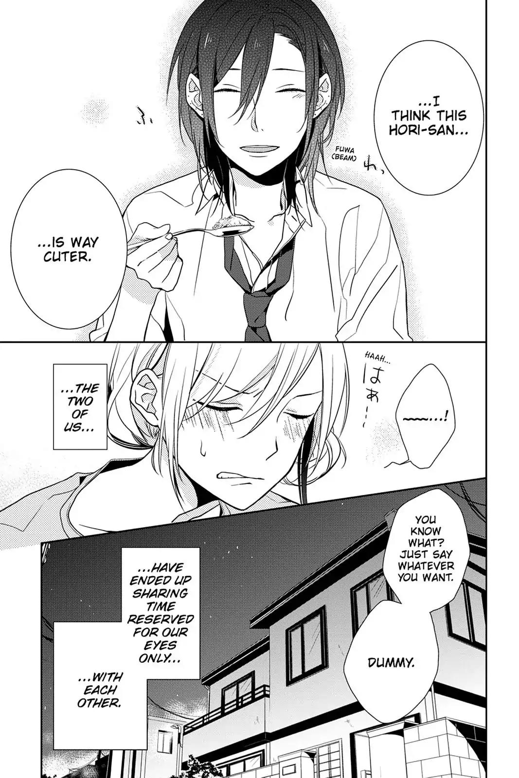 Horimiya Chapter 1 page 38 - Chapter 1 : (Page 1)Hori-san and Miyamura-kun