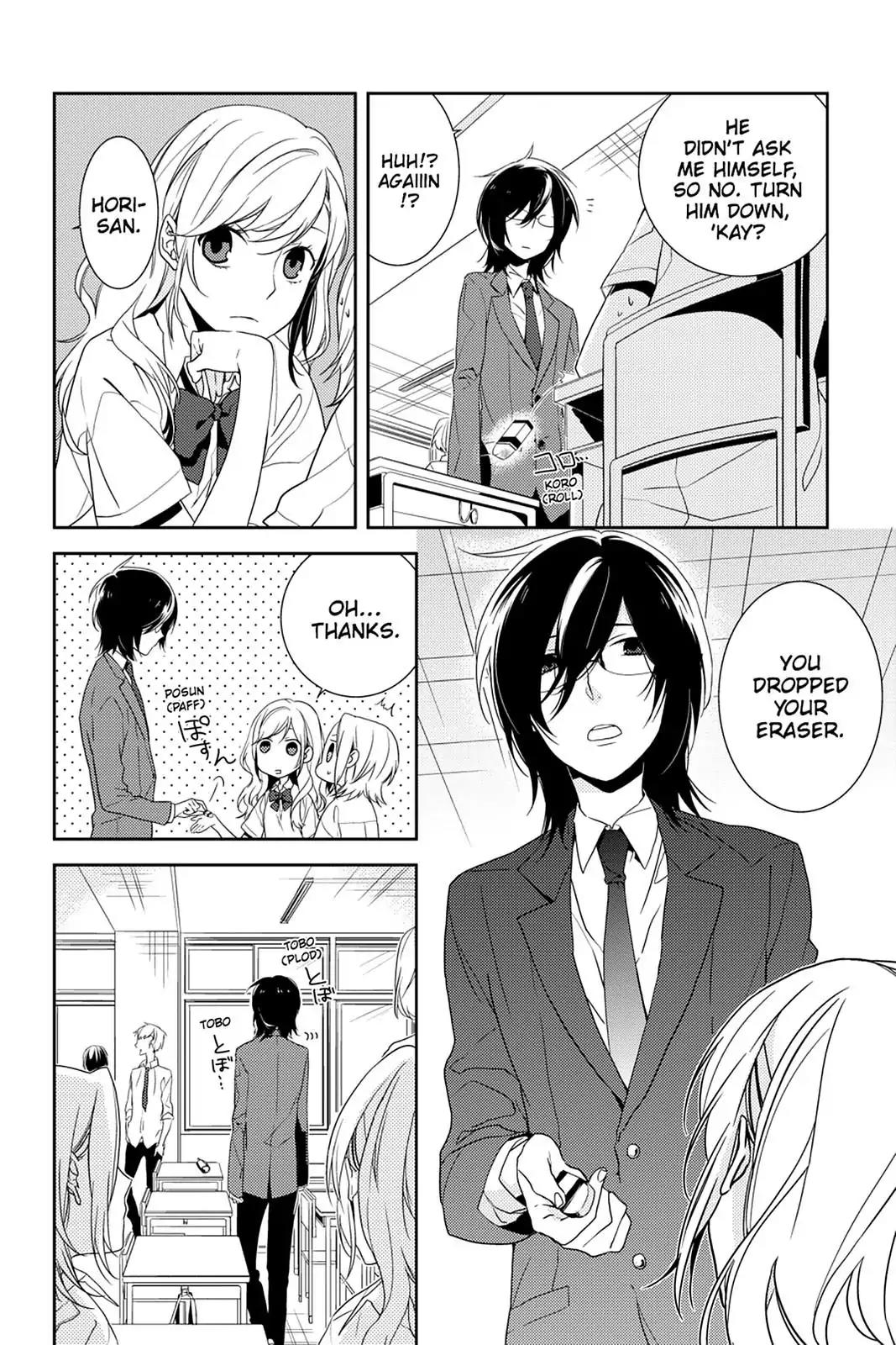 Horimiya Chapter 1 page 7 - Chapter 1 : (Page 1)Hori-san and Miyamura-kun