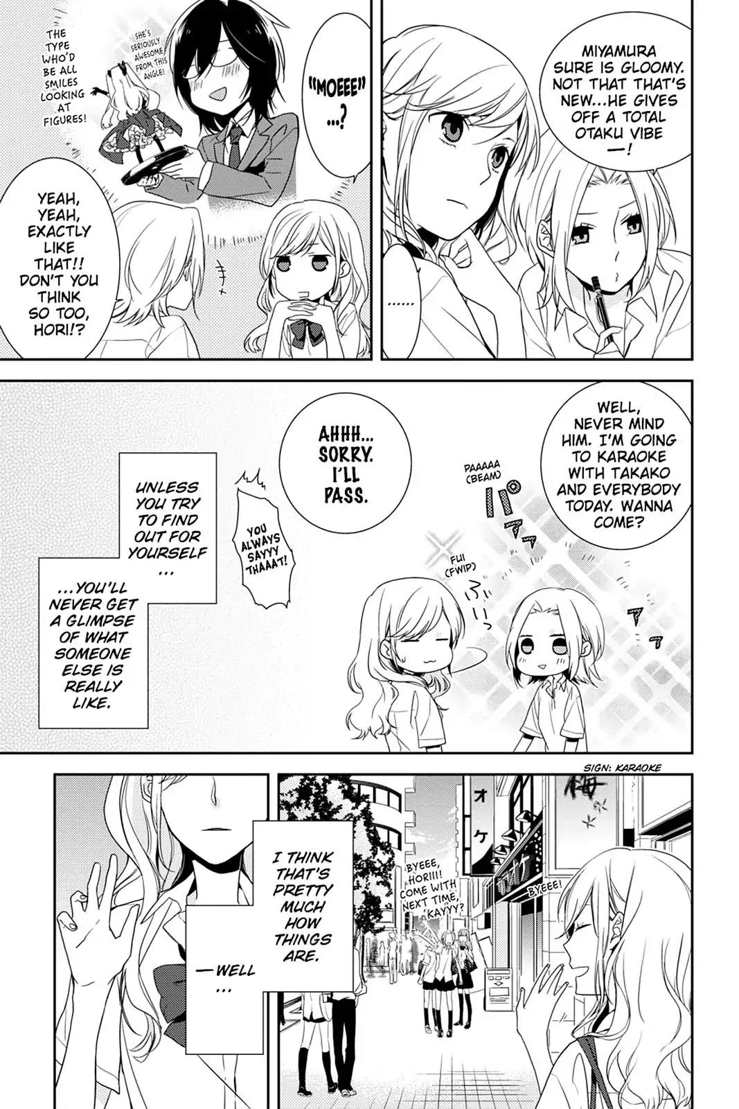 Horimiya Chapter 1 page 8 - Chapter 1 : (Page 1)Hori-san and Miyamura-kun