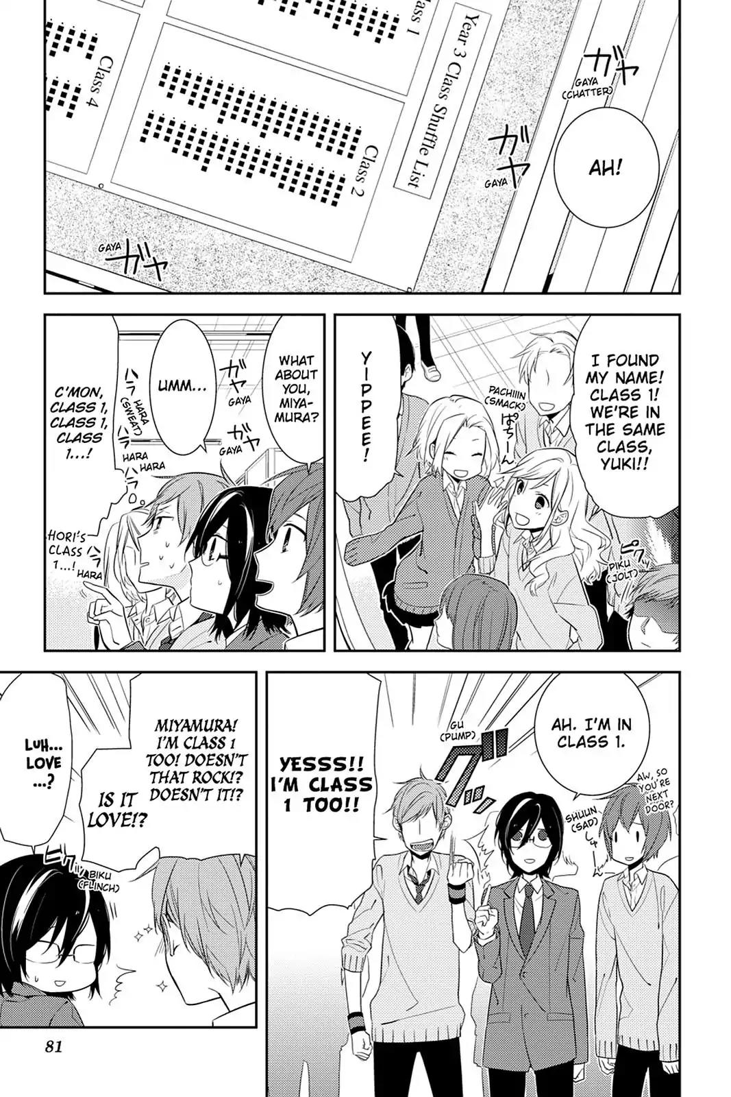Horimiya Chapter 10 page 1 - Chapter 10 : Young Izumi