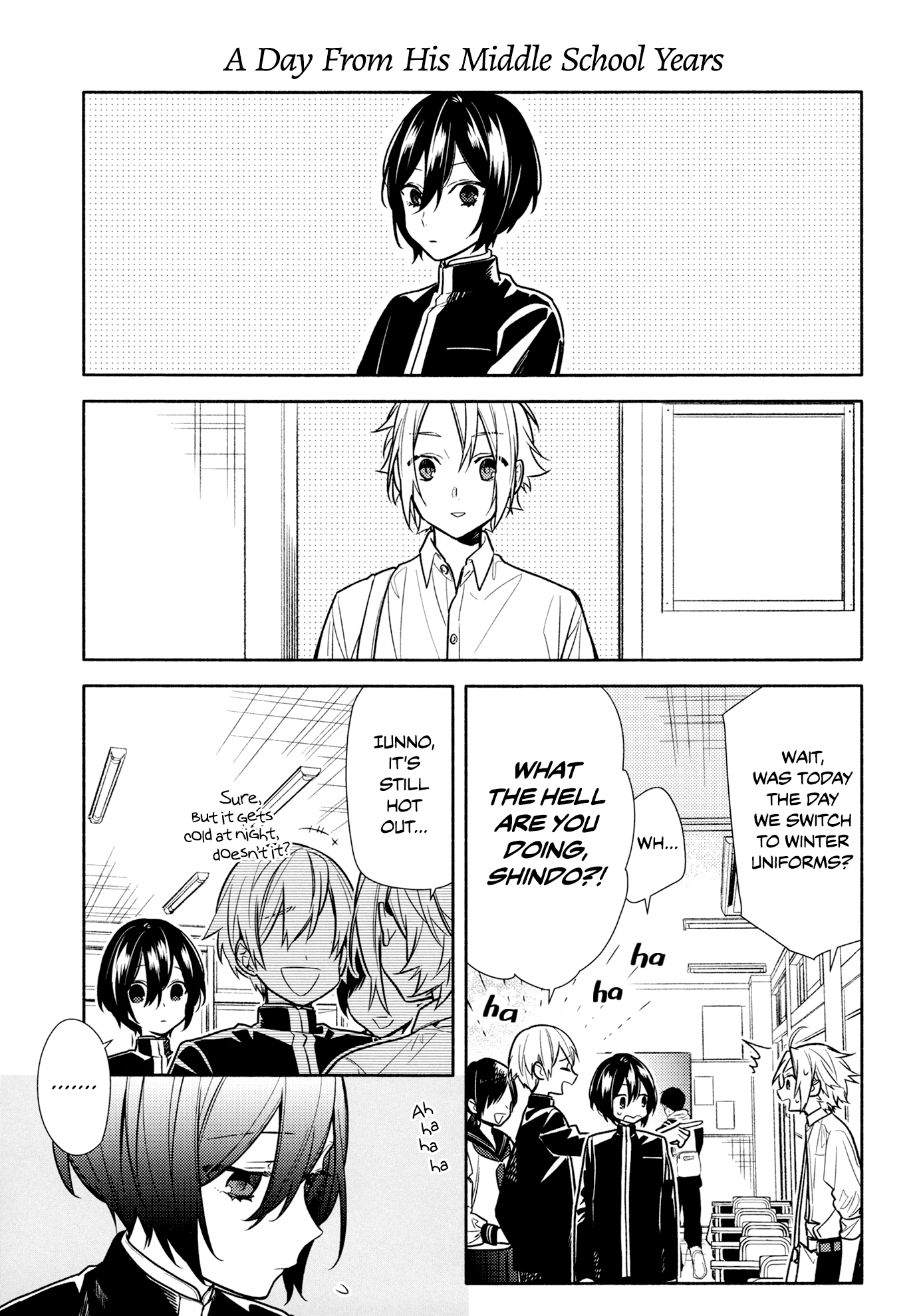 Horimiya Chapter 100.4 page 6 - Chapter 100.4: Memorial Book