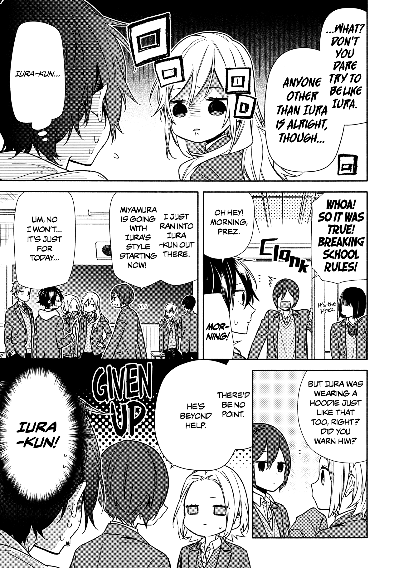 Horimiya Chapter 100 page 8 - Chapter 100