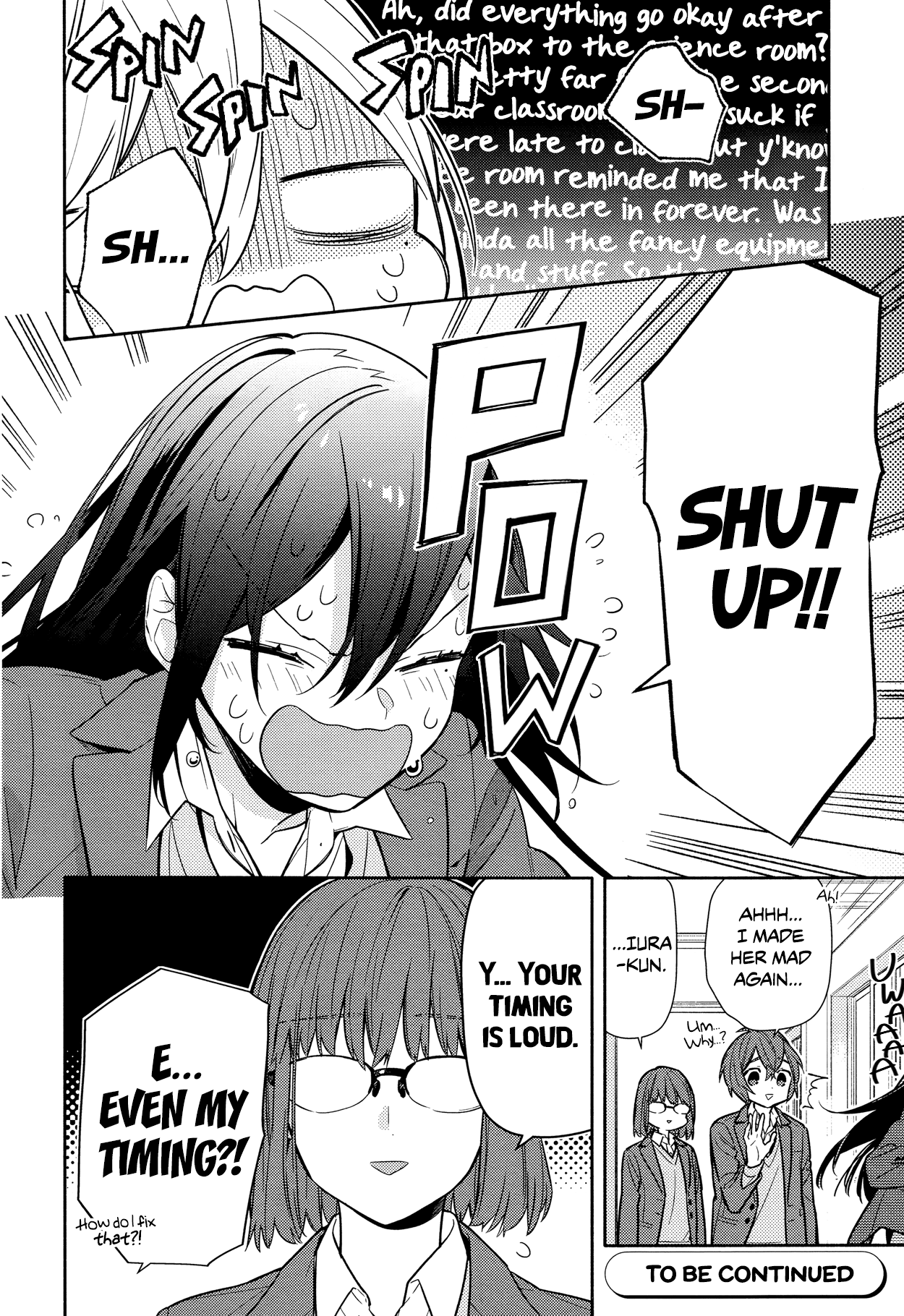 Horimiya Chapter 103 page 16 - Chapter 103: Pain