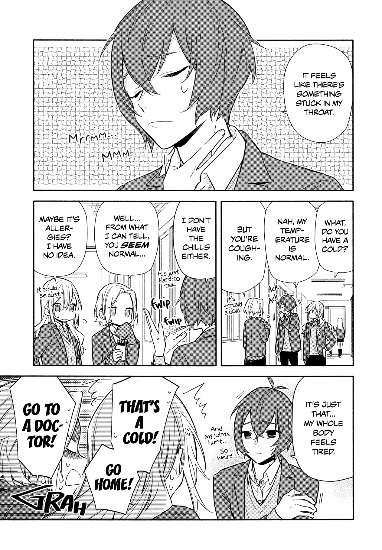 Horimiya Chapter 103 page 7 - Chapter 103: Pain