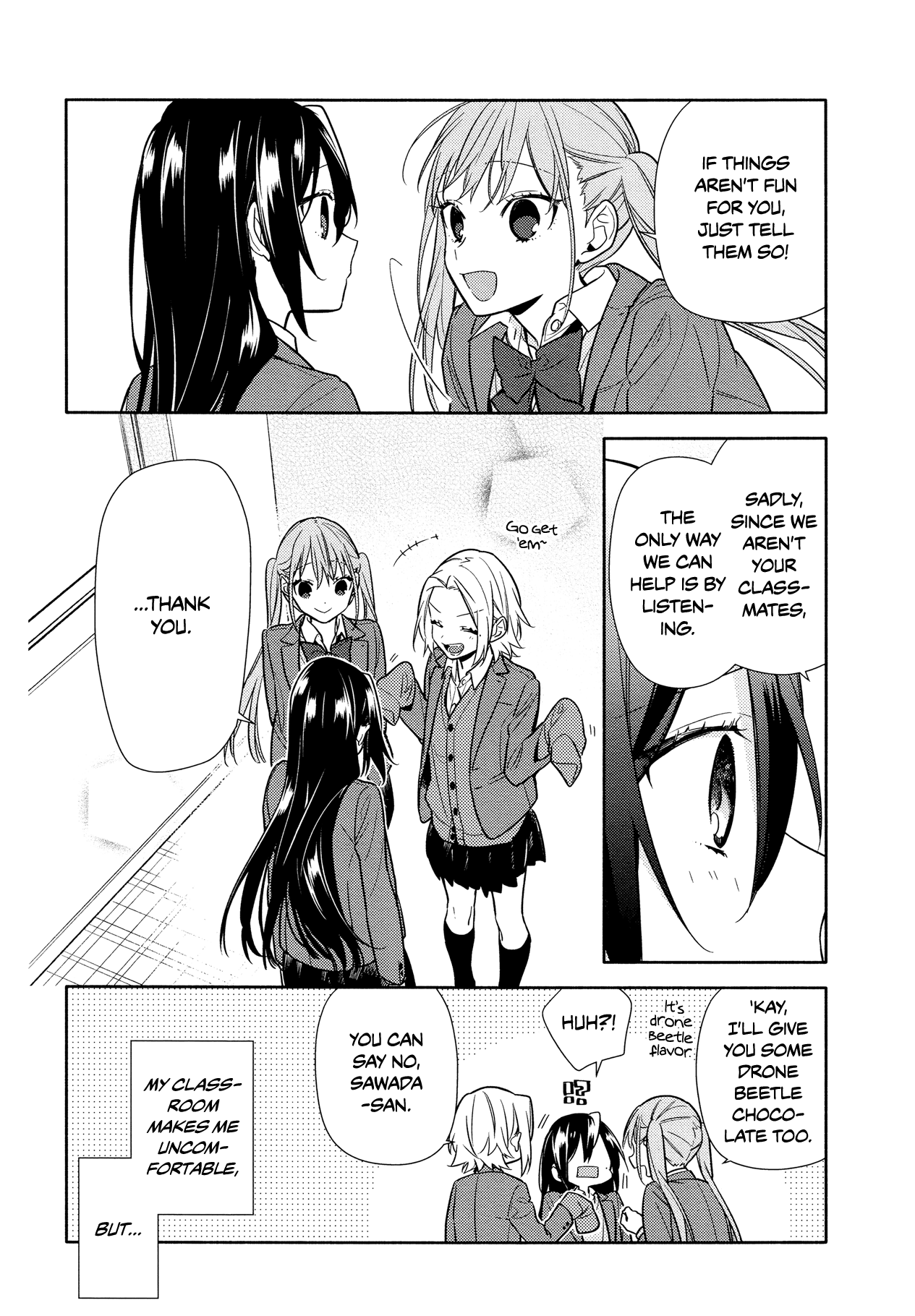 Horimiya Chapter 104 page 10 - Chapter 104: Weird Girl