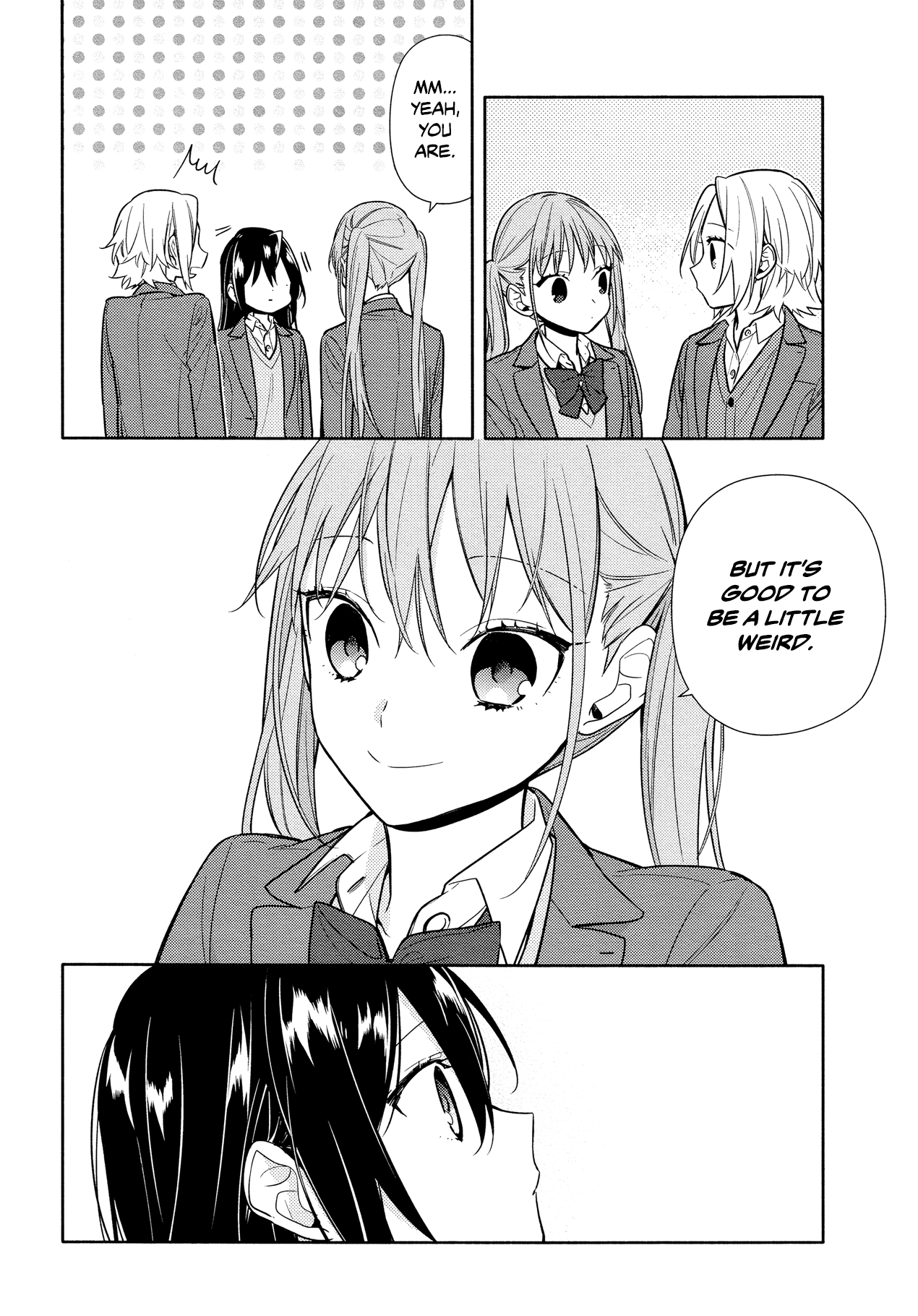 Horimiya Chapter 104 page 6 - Chapter 104: Weird Girl
