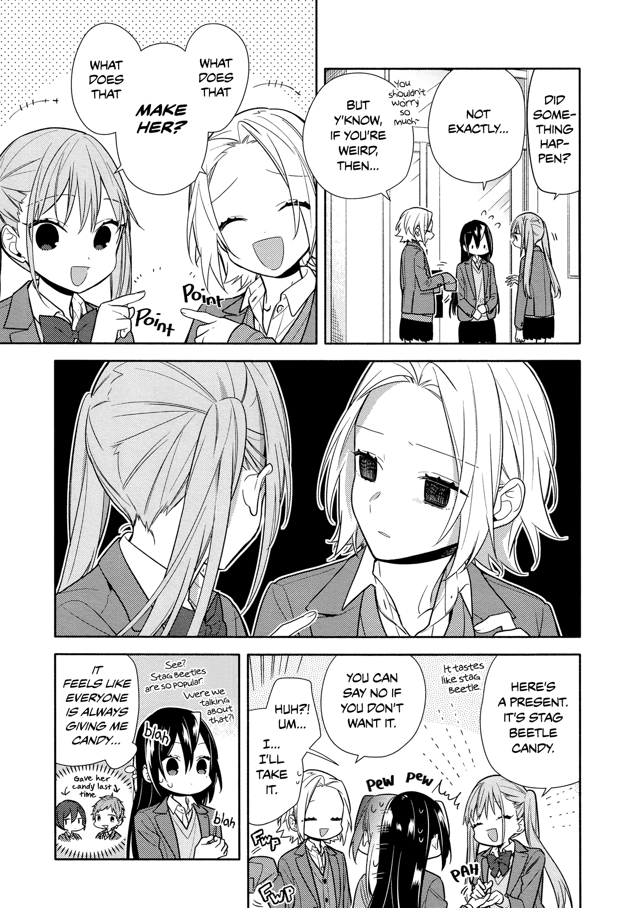 Horimiya Chapter 104 page 7 - Chapter 104: Weird Girl