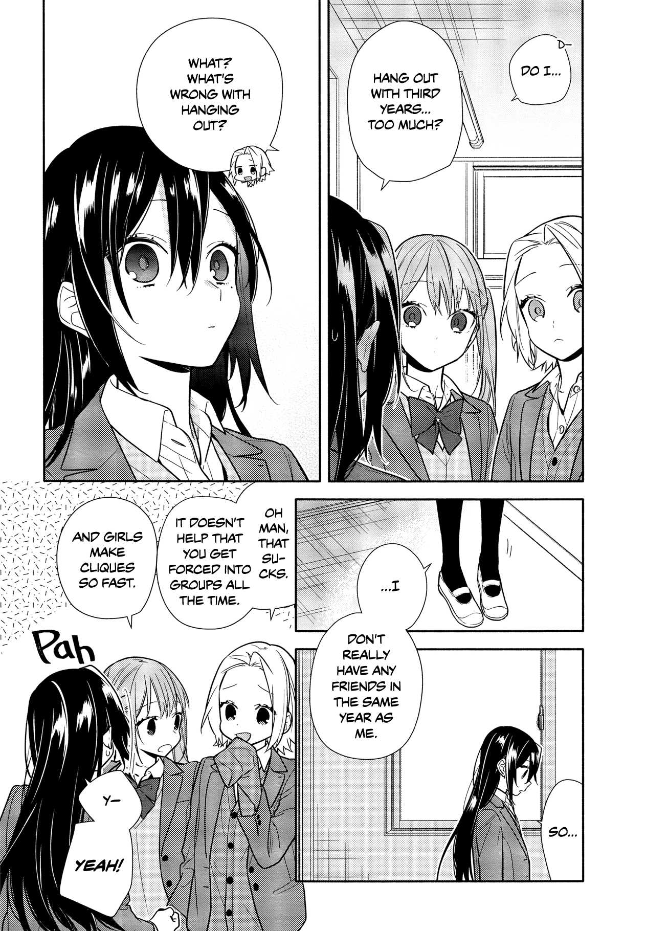Horimiya Chapter 104 page 8 - Chapter 104: Weird Girl