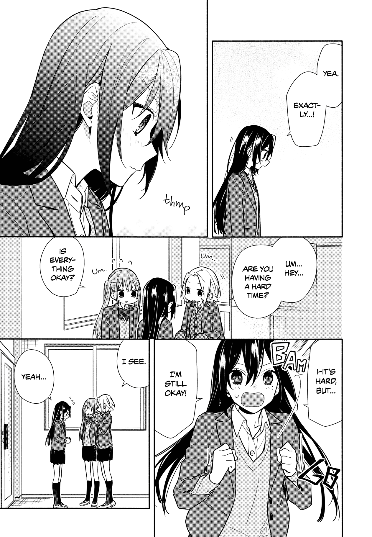 Horimiya Chapter 104 page 9 - Chapter 104: Weird Girl
