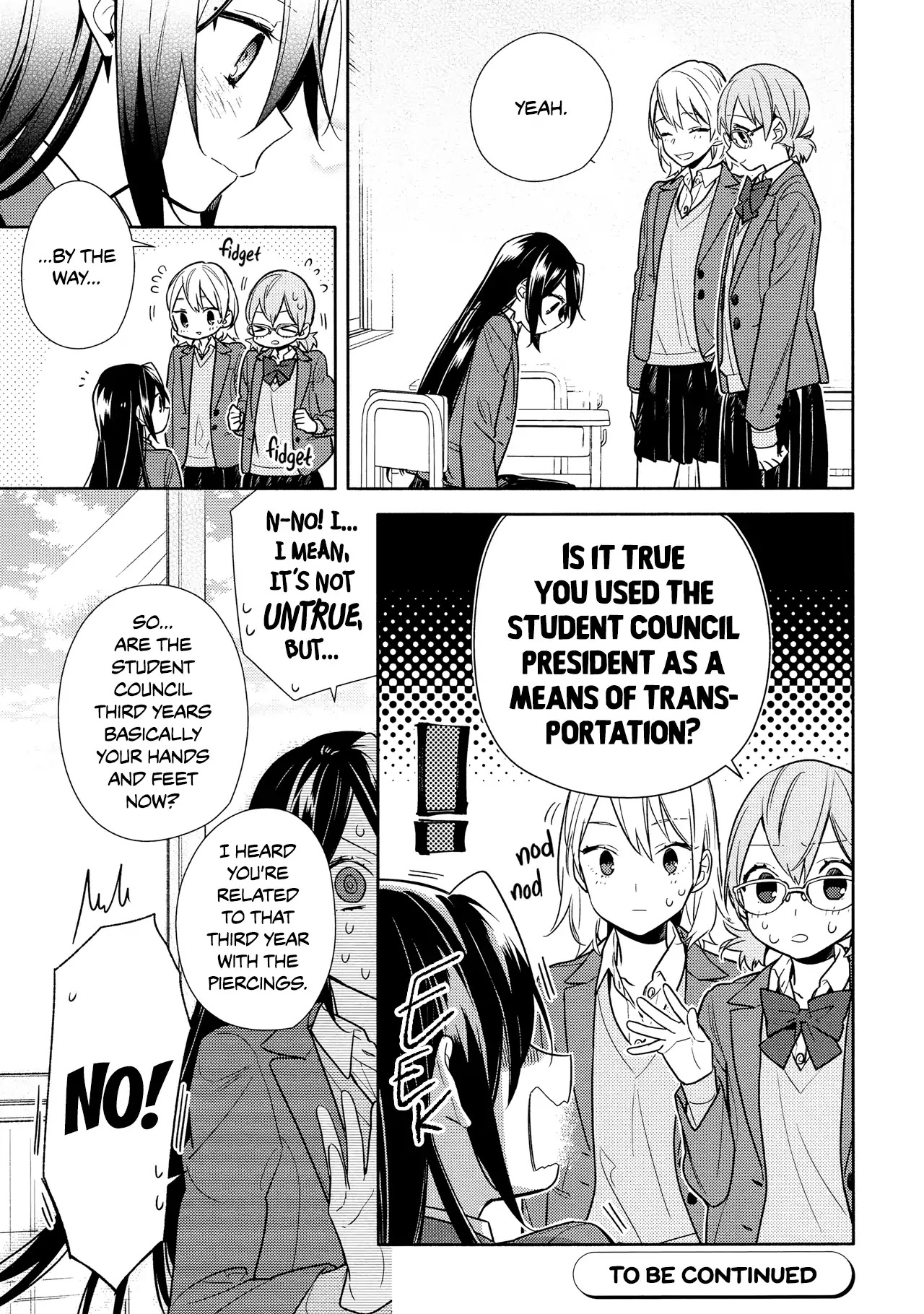 Horimiya Chapter 105 page 17 - Chapter 105