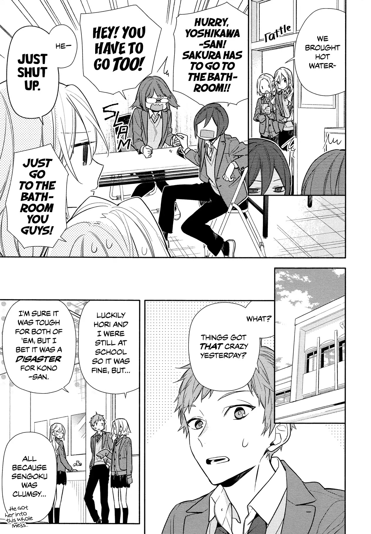 Horimiya Chapter 106 page 11 - Chapter 106