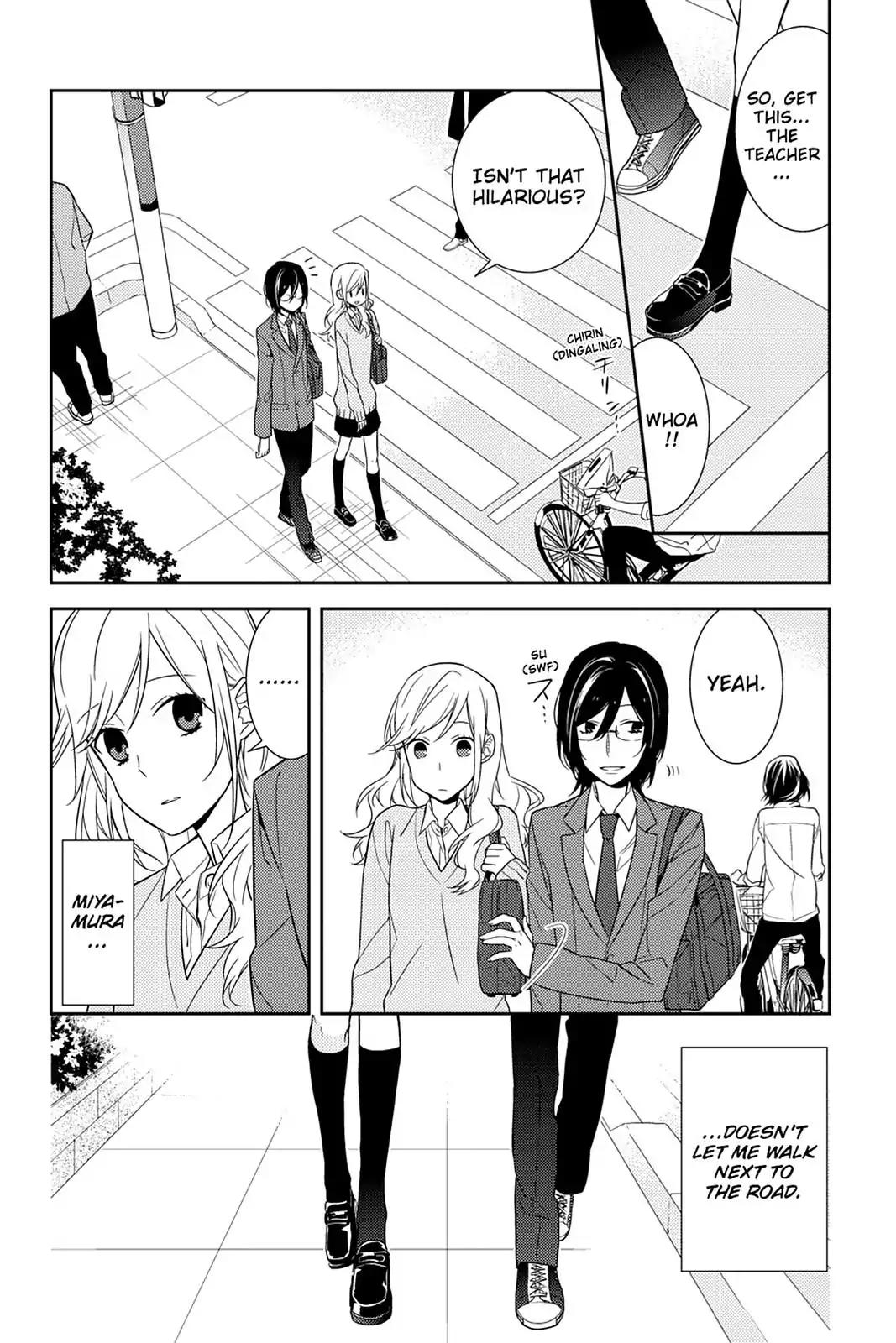 Horimiya Chapter 11 page 1 - Chapter 11 : A Sudden Shower