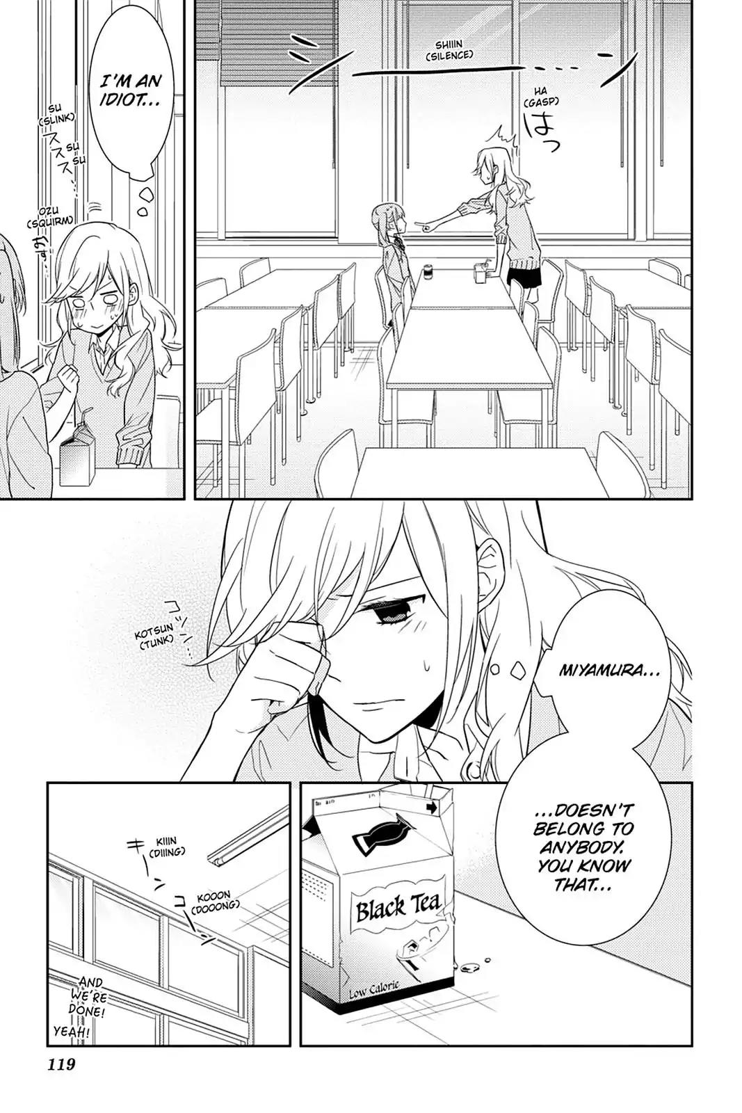 Horimiya Chapter 11 page 13 - Chapter 11 : A Sudden Shower