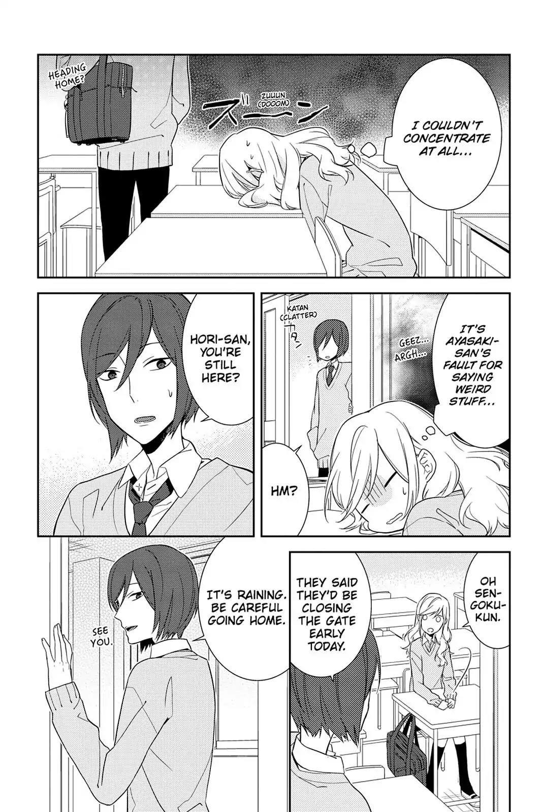 Horimiya Chapter 11 page 14 - Chapter 11 : A Sudden Shower