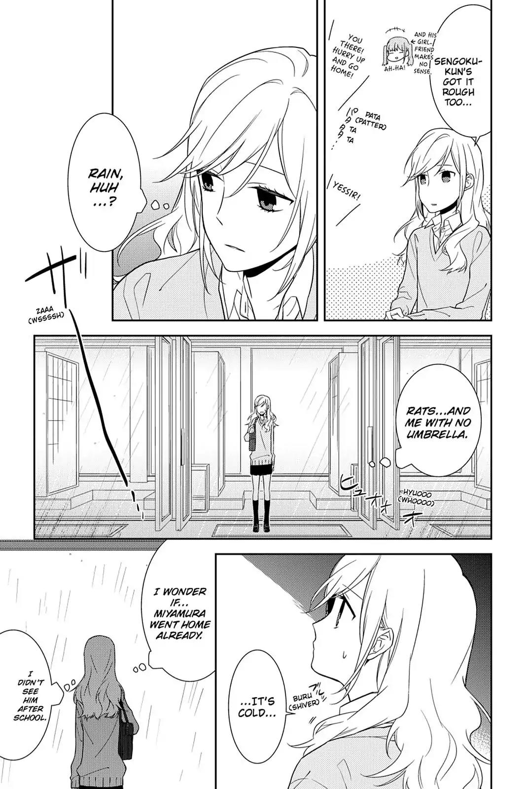 Horimiya Chapter 11 page 15 - Chapter 11 : A Sudden Shower