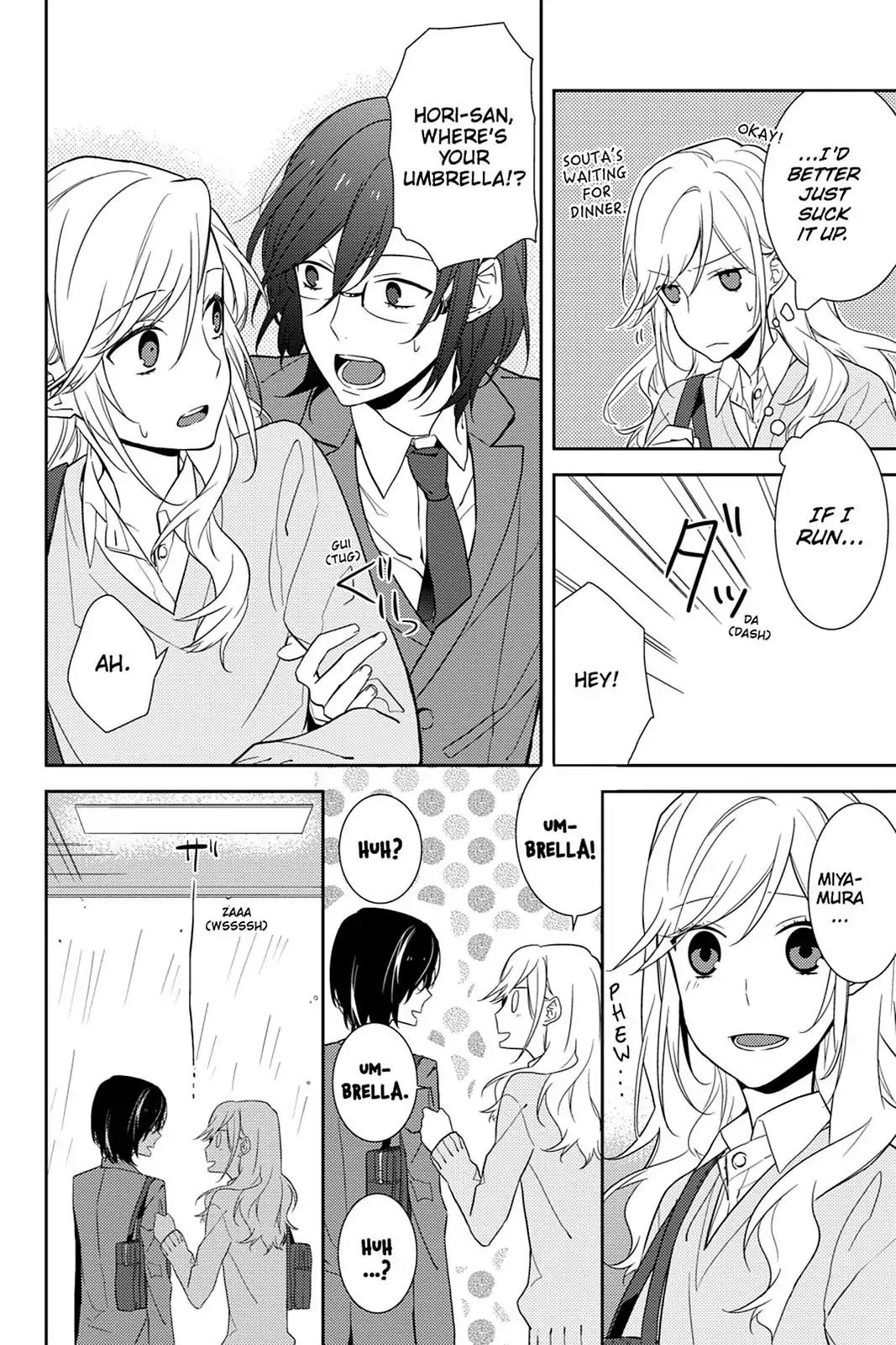 Horimiya Chapter 11 page 16 - Chapter 11 : A Sudden Shower