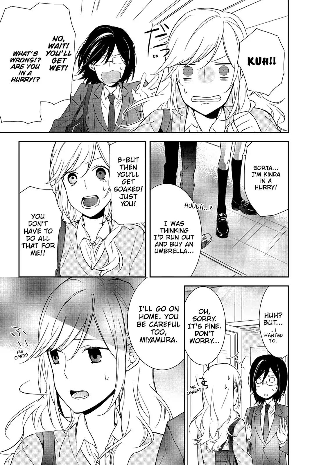 Horimiya Chapter 11 page 17 - Chapter 11 : A Sudden Shower