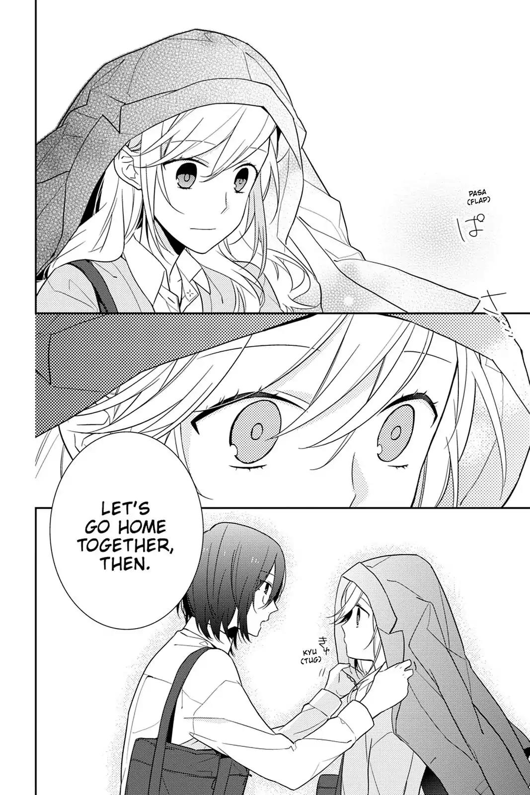 Horimiya Chapter 11 page 18 - Chapter 11 : A Sudden Shower