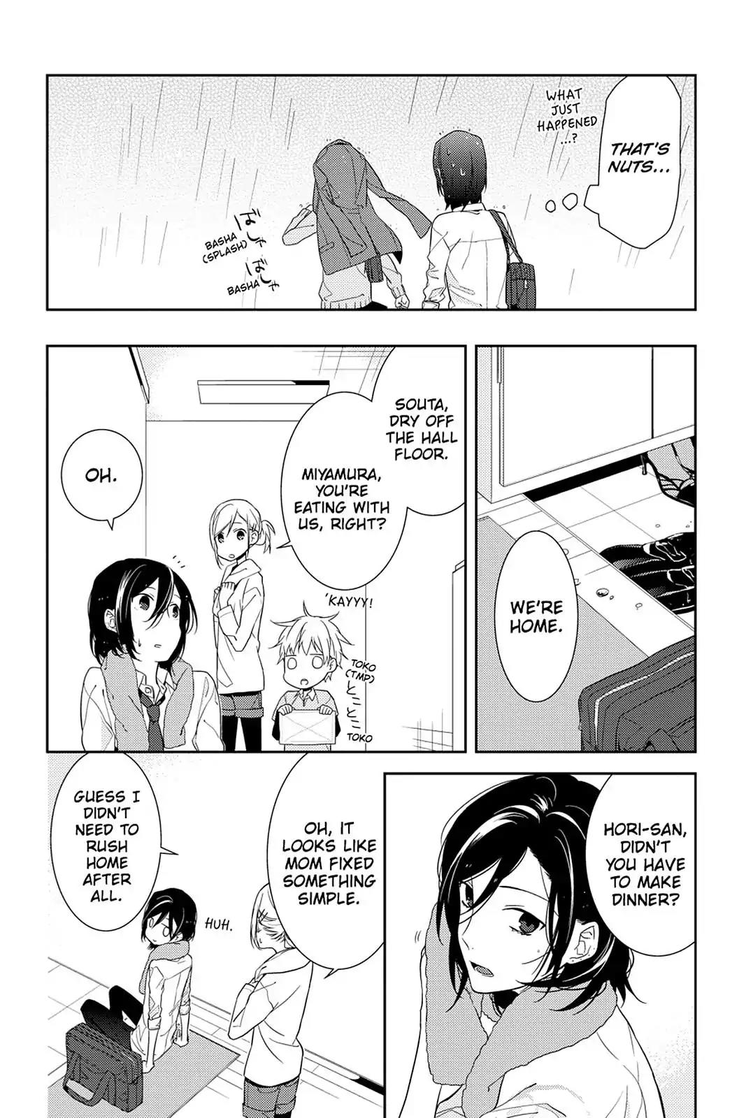 Horimiya Chapter 11 page 24 - Chapter 11 : A Sudden Shower
