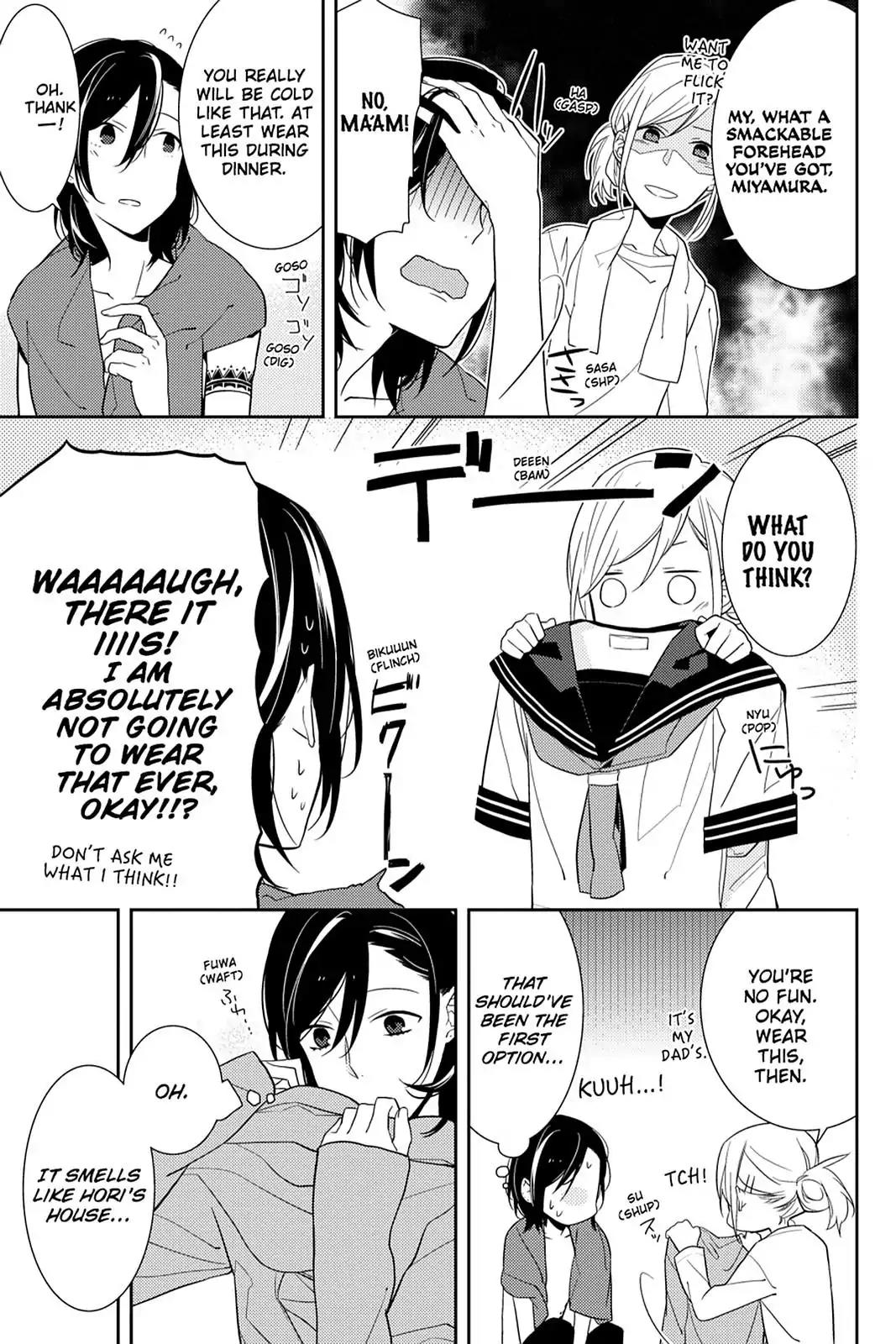 Horimiya Chapter 11 page 27 - Chapter 11 : A Sudden Shower