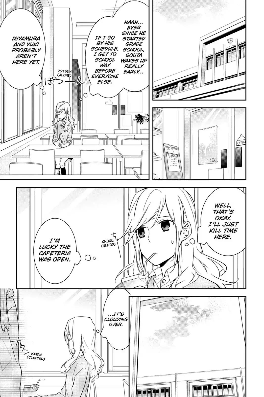 Horimiya Chapter 11 page 5 - Chapter 11 : A Sudden Shower