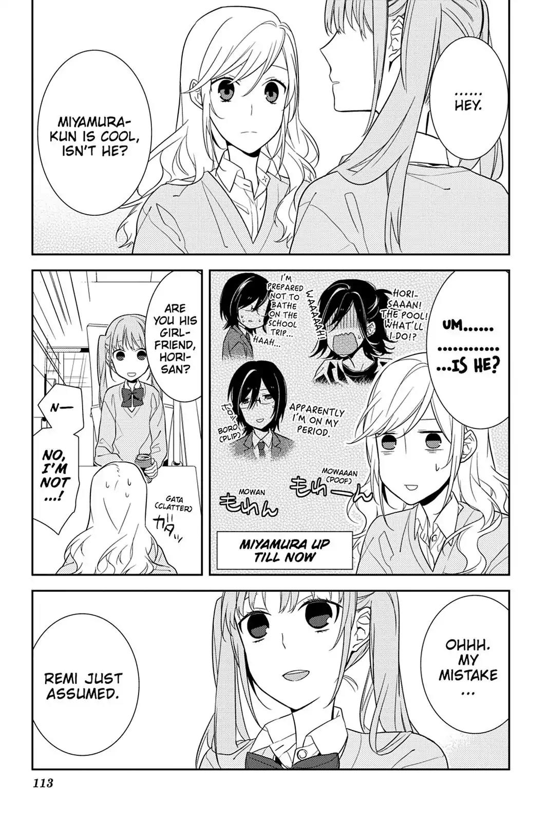 Horimiya Chapter 11 page 7 - Chapter 11 : A Sudden Shower