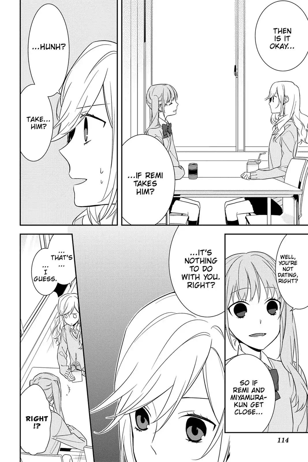 Horimiya Chapter 11 page 8 - Chapter 11 : A Sudden Shower