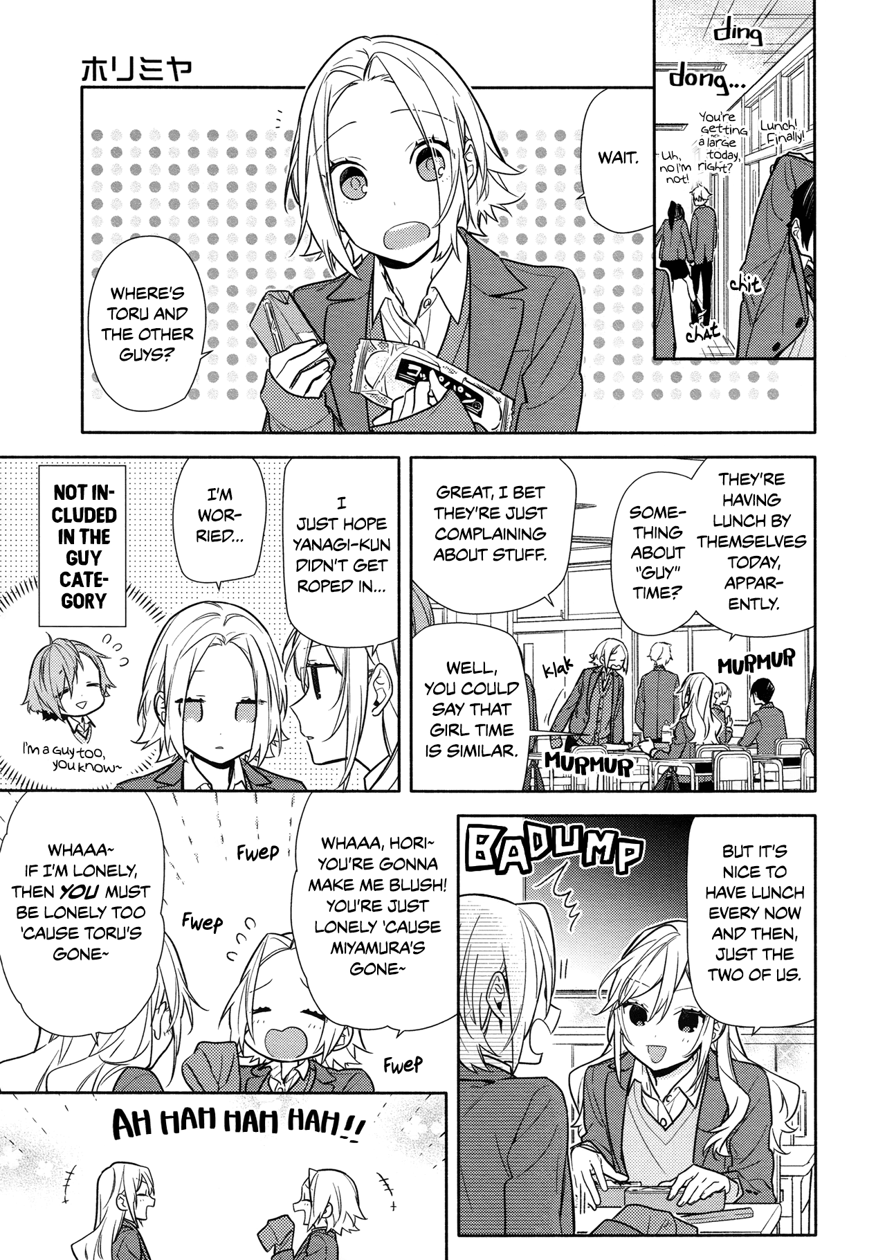 Horimiya Chapter 111 page 1 - Chapter 111: Girls