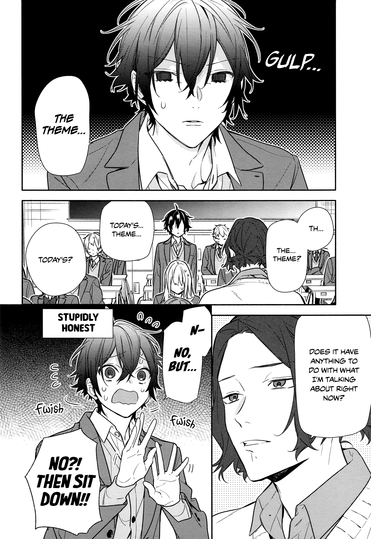 Horimiya Chapter 112 page 12 - Chapter 112: Distracted