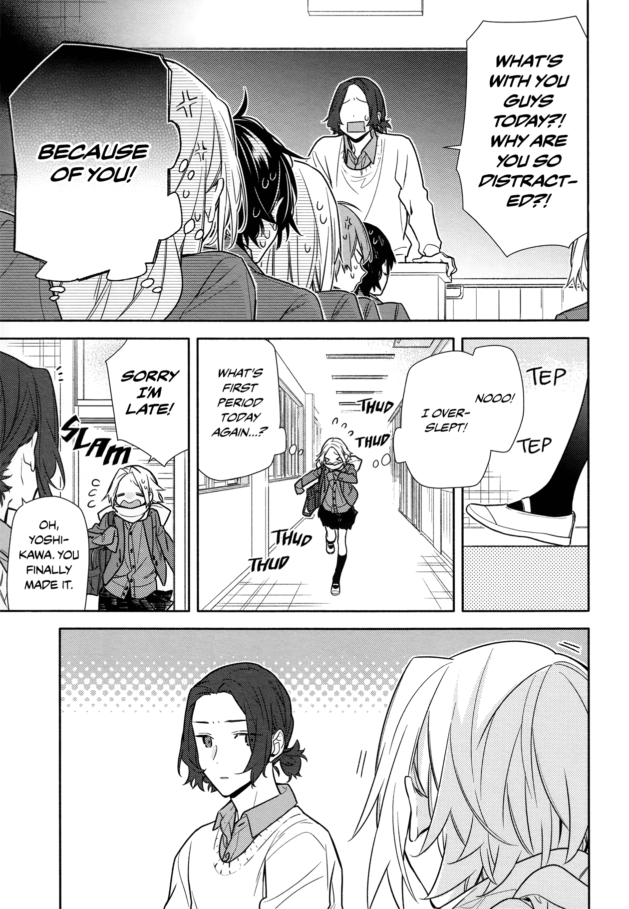 Horimiya Chapter 112 page 13 - Chapter 112: Distracted