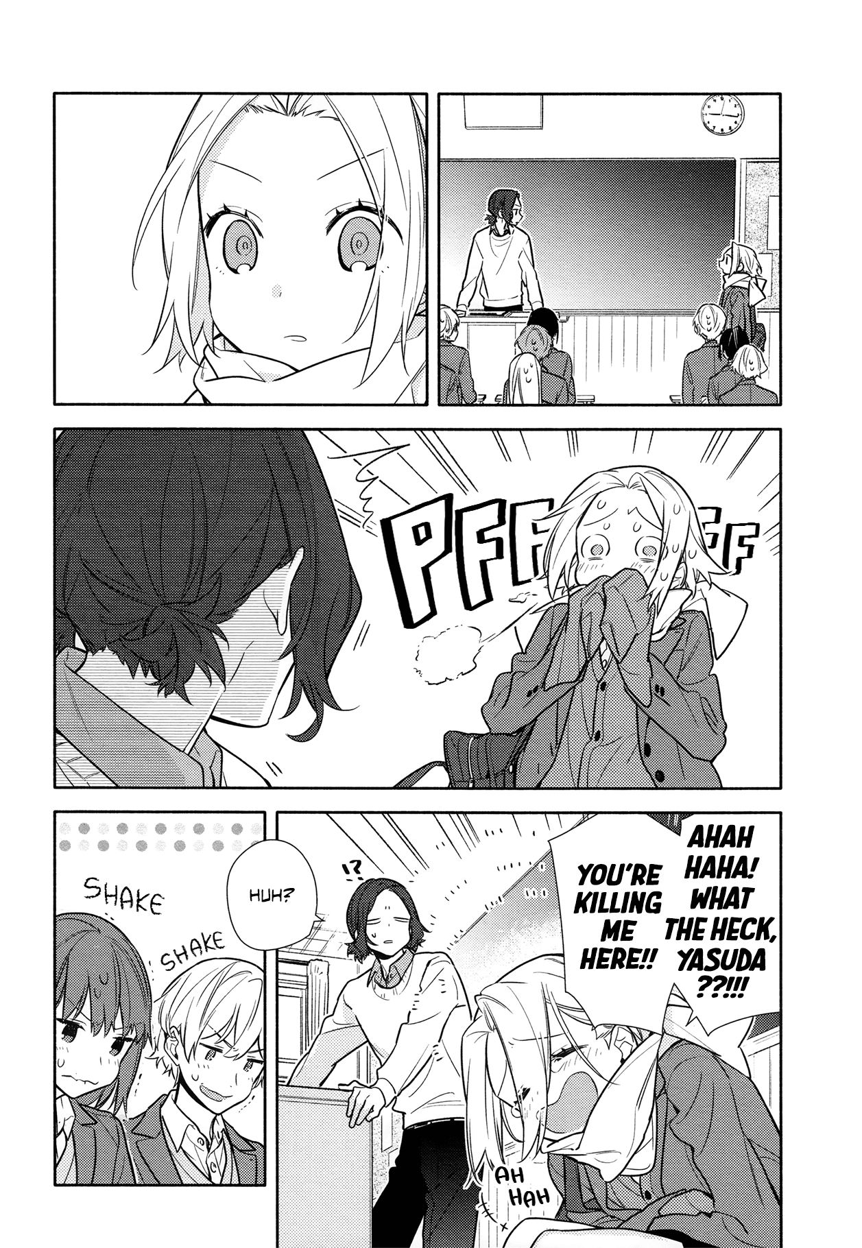Horimiya Chapter 112 page 14 - Chapter 112: Distracted
