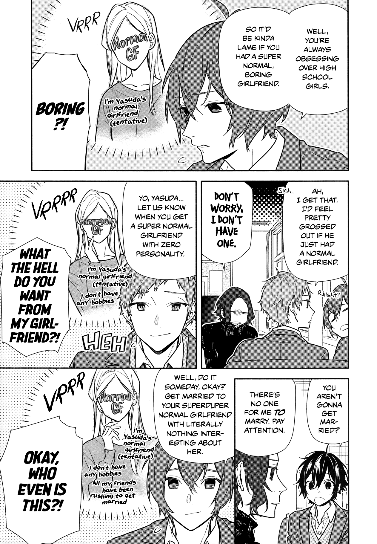 Horimiya Chapter 112 page 3 - Chapter 112: Distracted