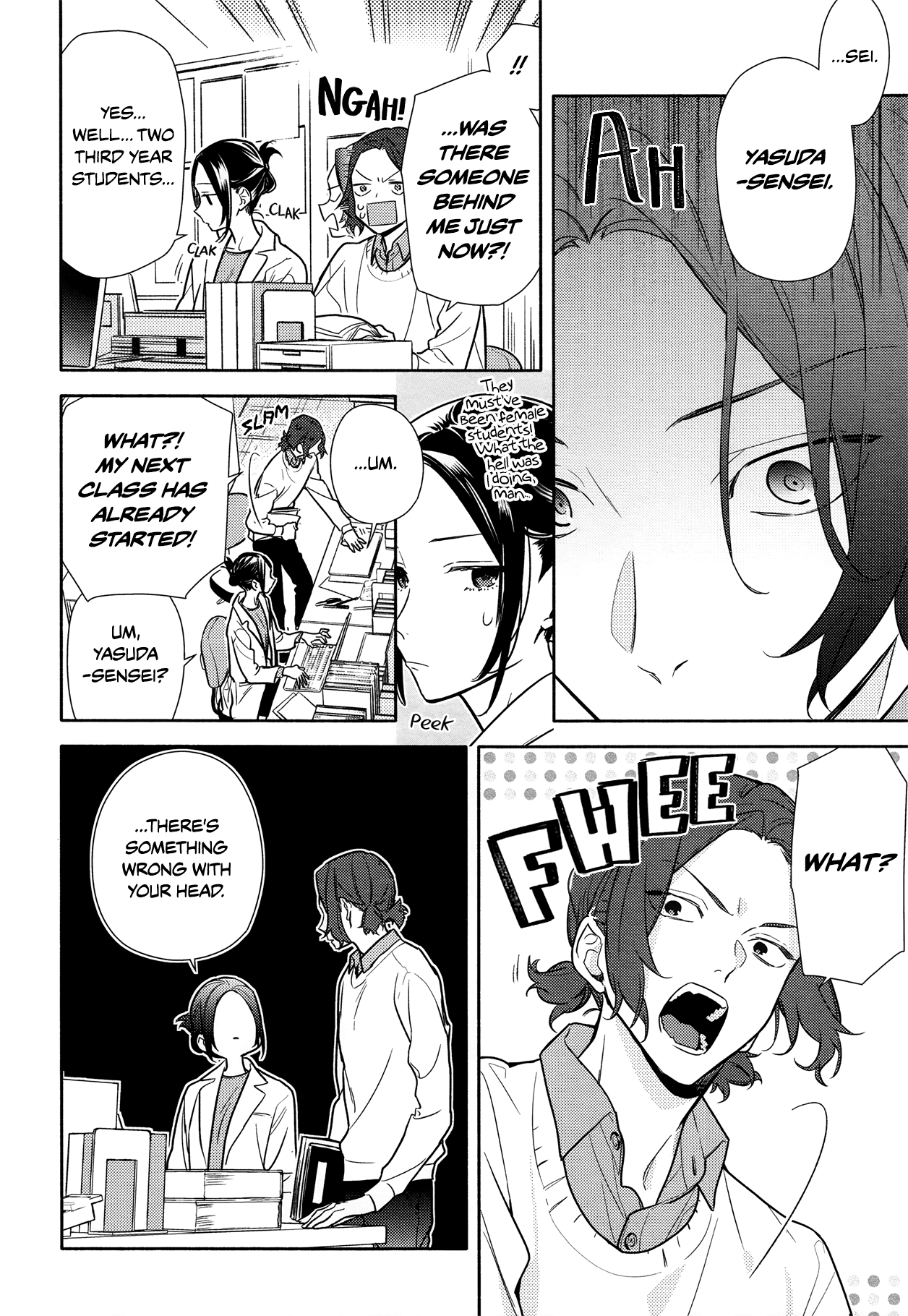 Horimiya Chapter 112 page 8 - Chapter 112: Distracted