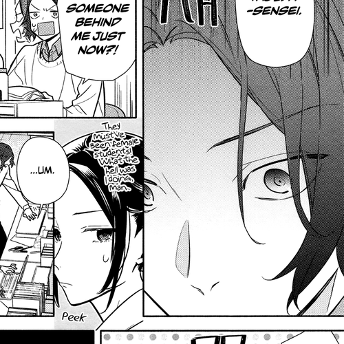 Horimiya Chapter 112: Distracted cover