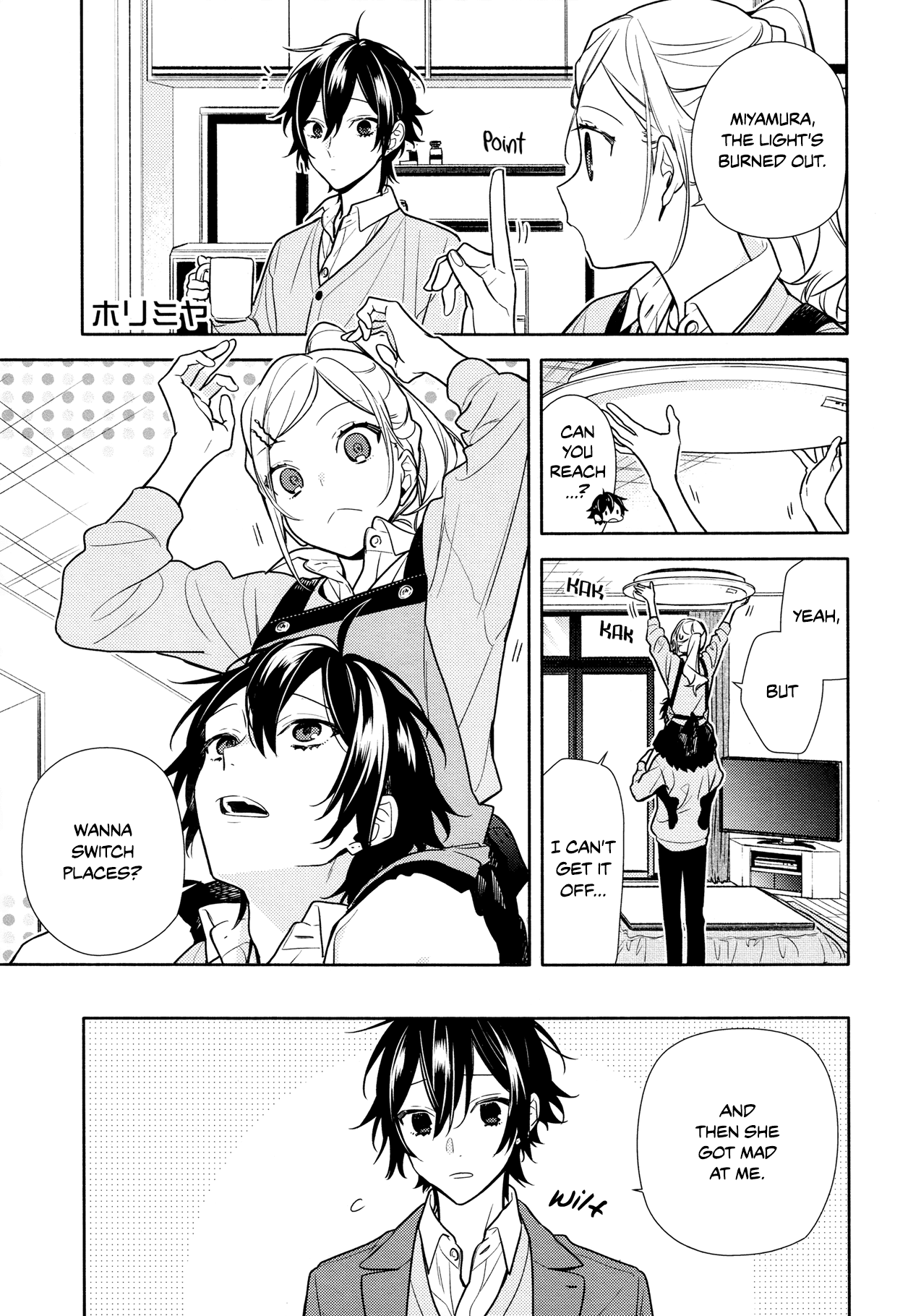 Horimiya Chapter 113 page 1 - Chapter 113: Seven Years Old