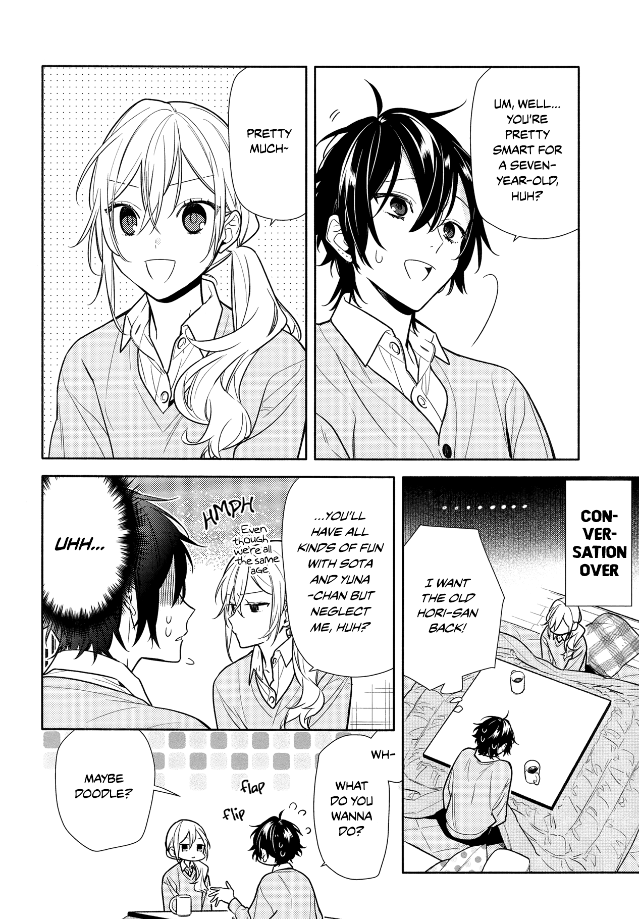Horimiya Chapter 113 page 10 - Chapter 113: Seven Years Old