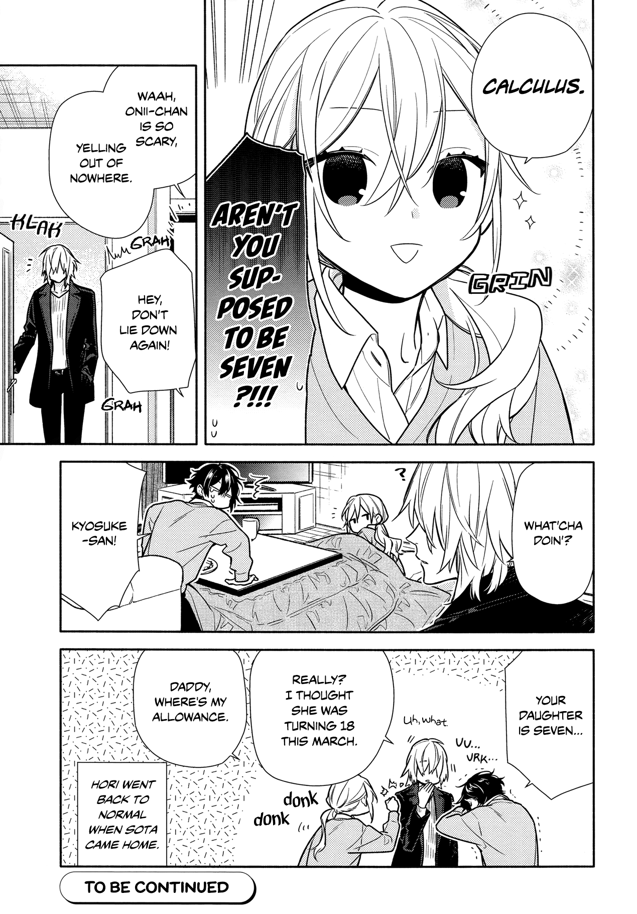 Horimiya Chapter 113 page 11 - Chapter 113: Seven Years Old