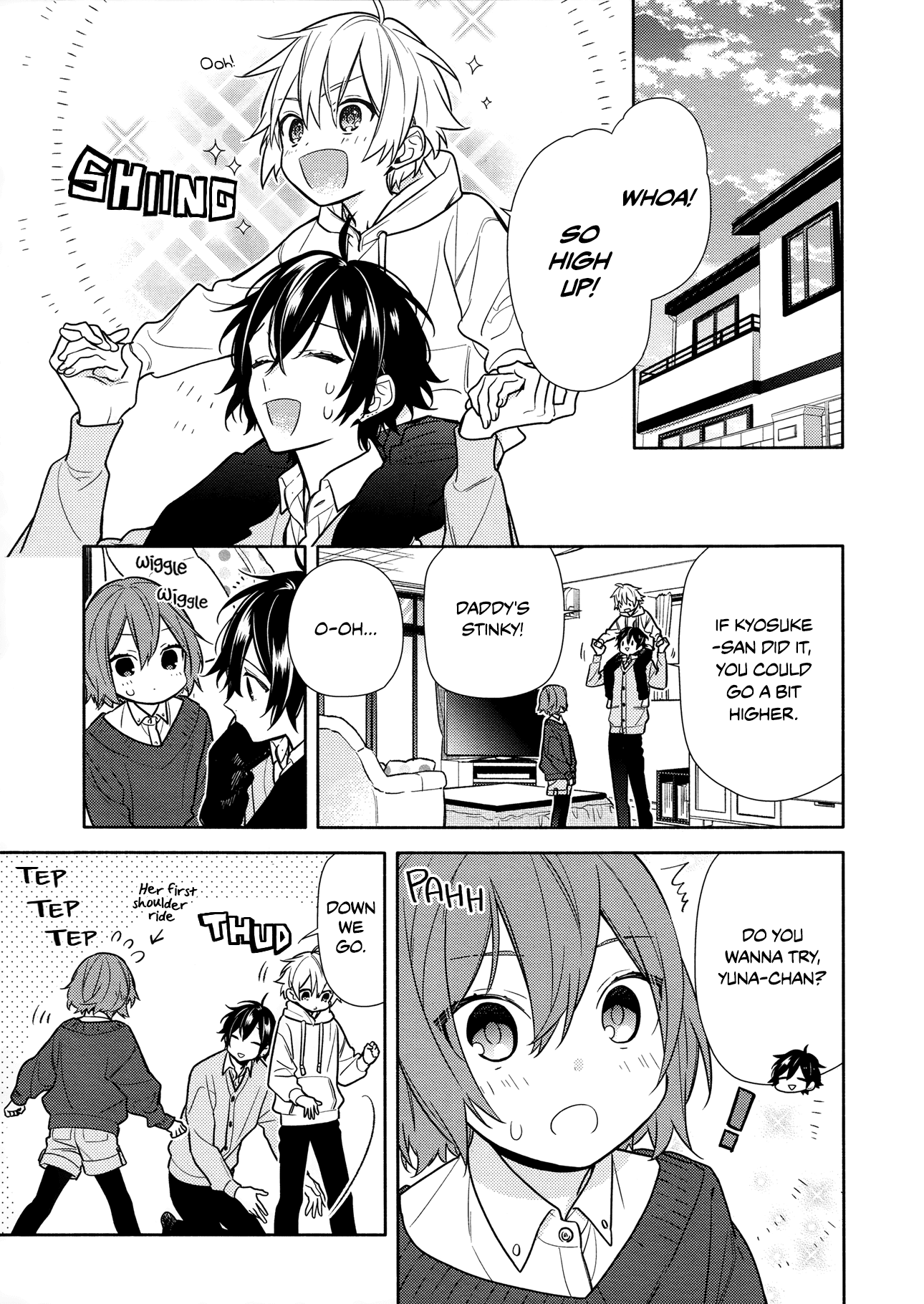 Horimiya Chapter 113 page 3 - Chapter 113: Seven Years Old