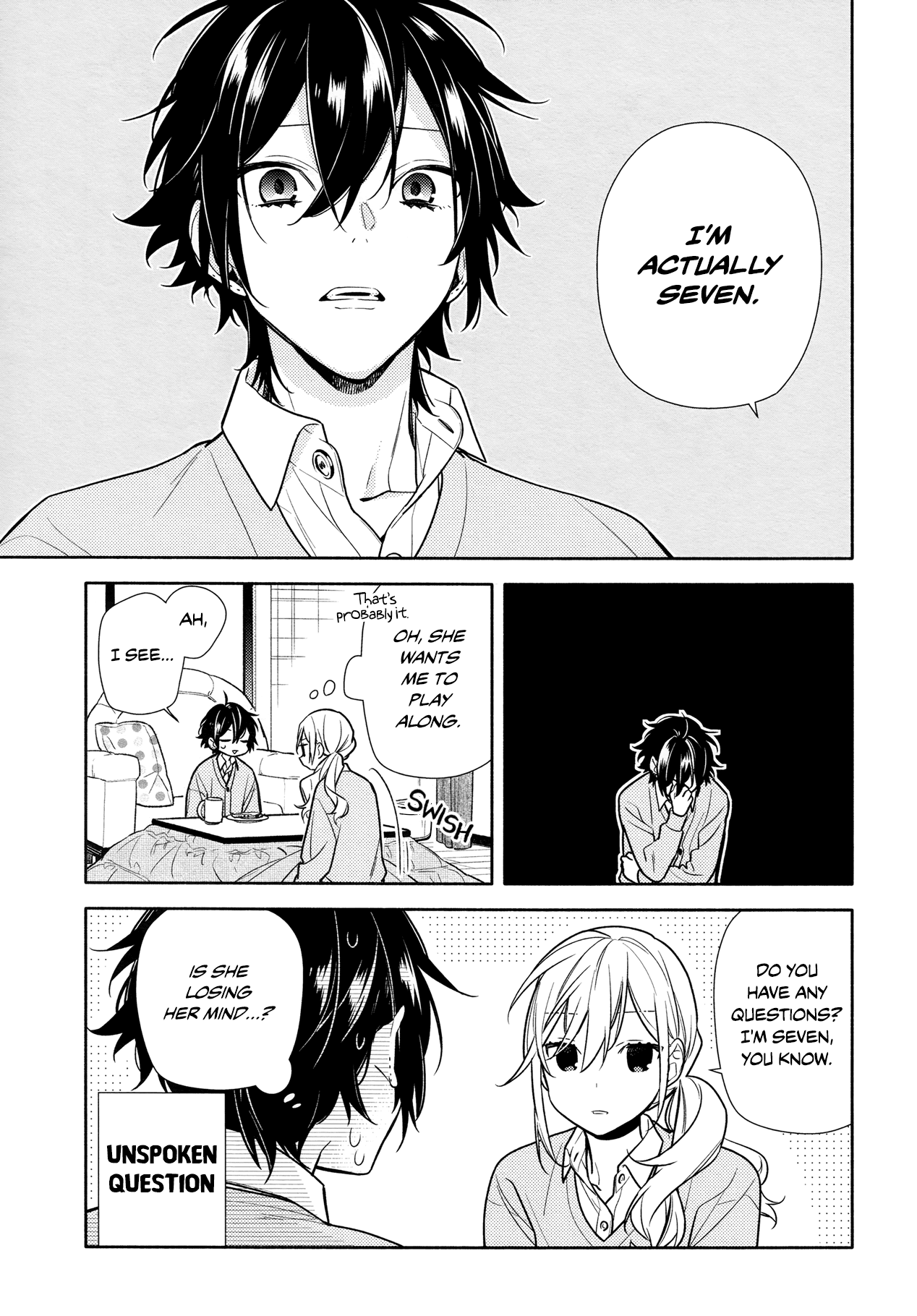 Horimiya Chapter 113 page 9 - Chapter 113: Seven Years Old
