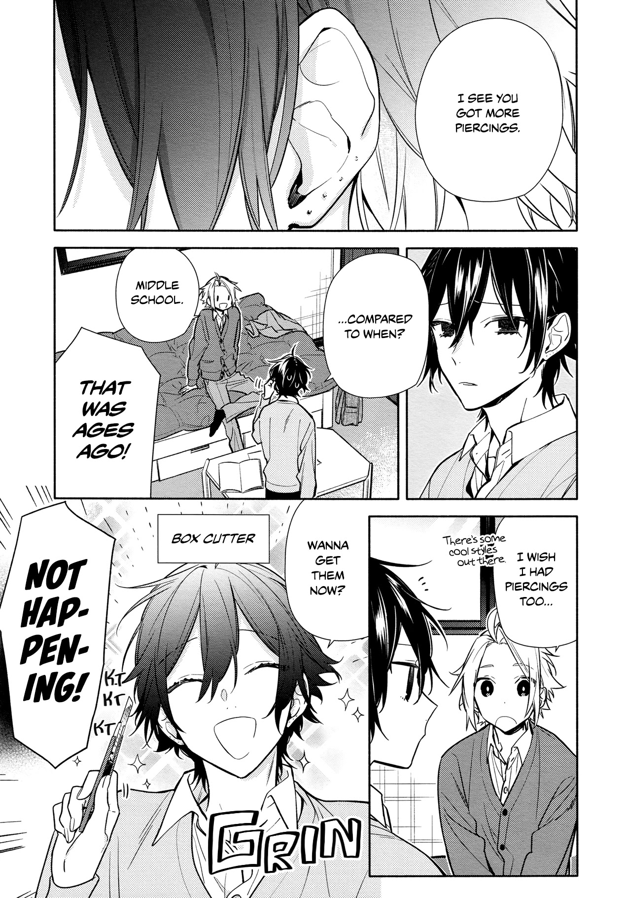 Horimiya Chapter 114 page 3 - Chapter 114: Treasuring You