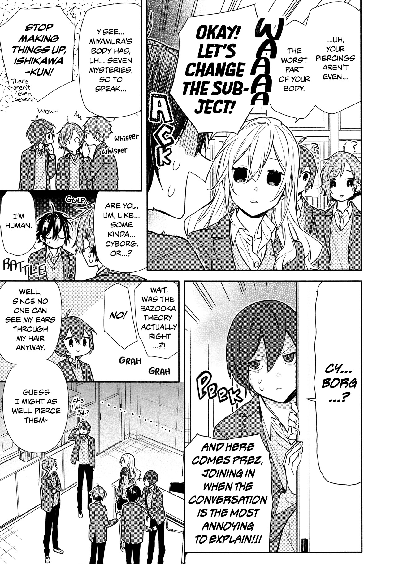 Horimiya Chapter 114 page 7 - Chapter 114: Treasuring You
