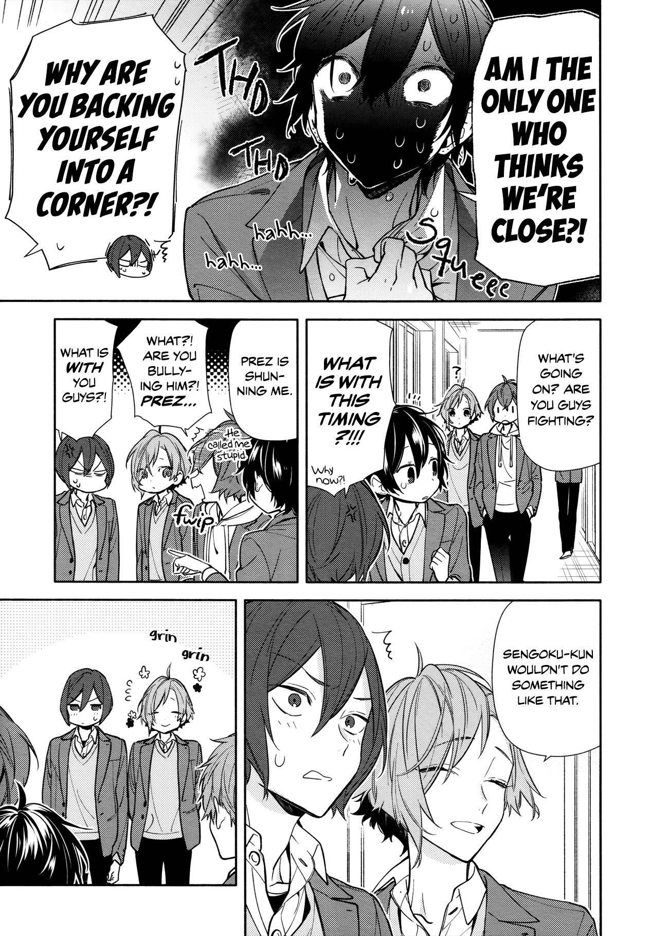 Horimiya Chapter 115 page 15 - Chapter 115: Cheerful People